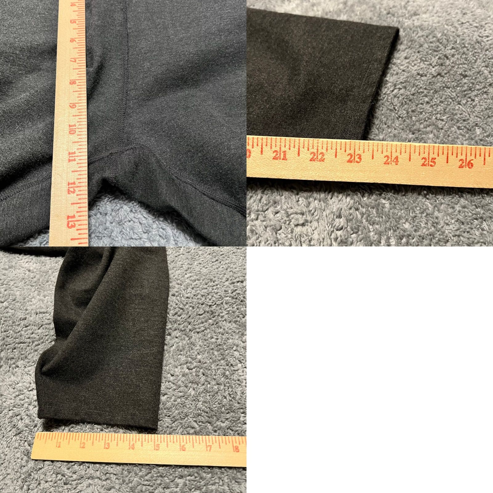 Soft Surroundings Soft Surroundings Pants Leggings Womens XL Petite Super Tech Super Slim Pocket Ankle Petite Gray PXL Women Size 40" / US 18 - 8 Thumbnail