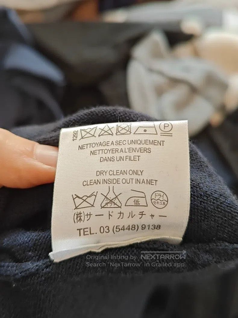 Givenchy Givenchy Cashmere and Wool Blend Crewneck Sweater Size US XL / EU 56 / 4 - 4 Thumbnail
