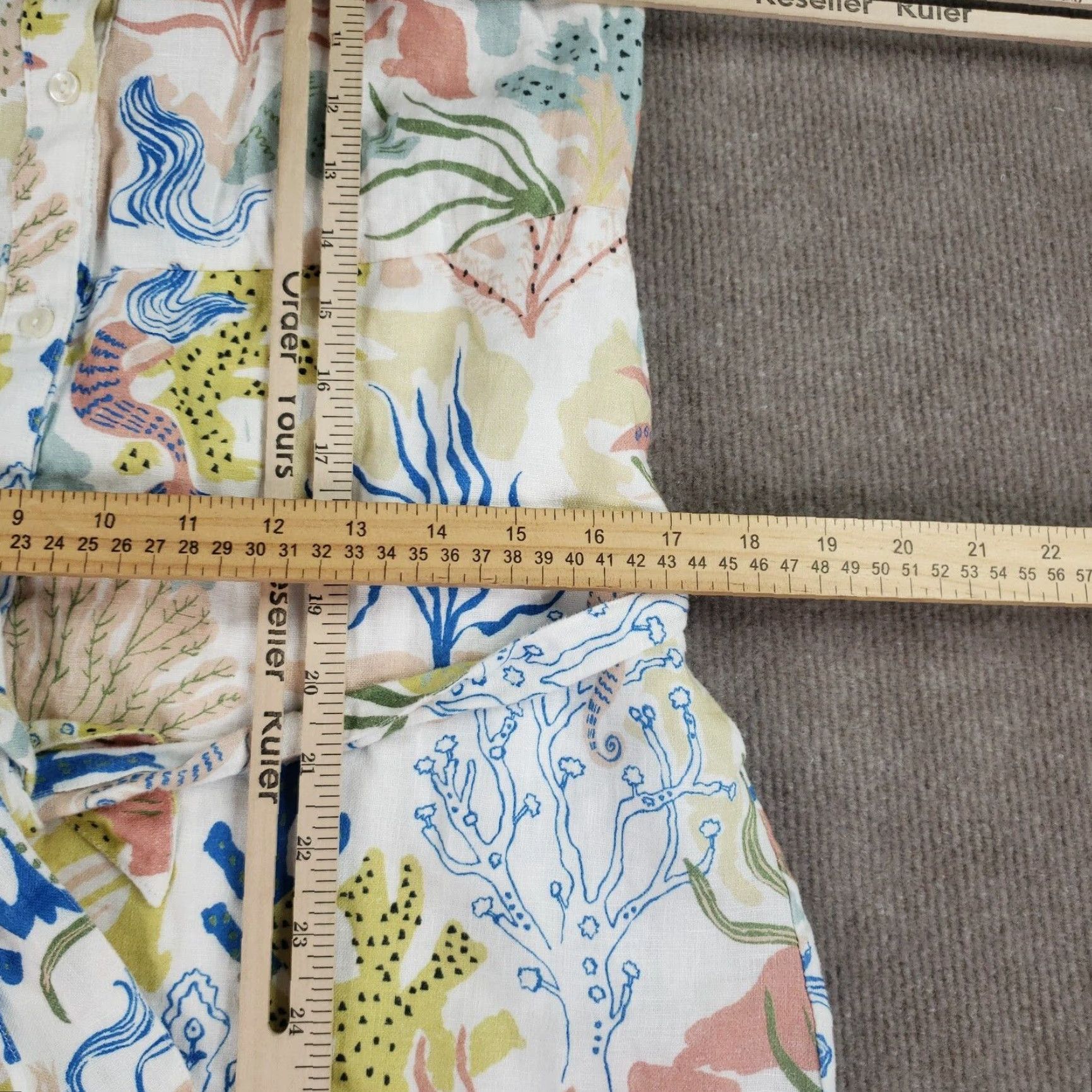 Vintage VINTAGE Spartina 449 Dress Women XS Midi Linen Sleeveless Collared Button Casual Party Travel Women's Fashion Size XS / US 0-2 / IT 36-38 - 4 Thumbnail