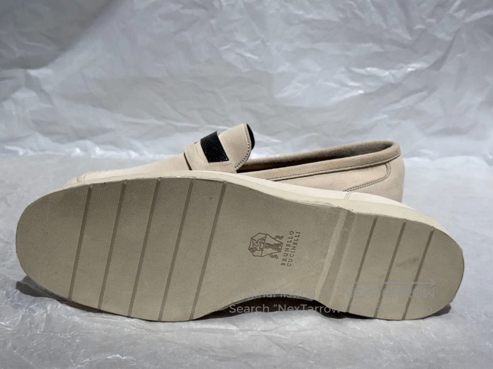 Brunello Cucinelli Brunello Cucinelli Suede Loafers for Women. Size US 7.5 / IT 37.5 - 8 Thumbnail