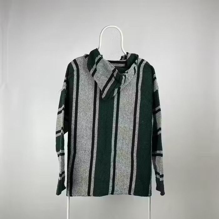 Japanese Brand archive knitted hoodie 80s band tee size XLarge Size US XL / EU 56 / 4 - 2 Thumbnail