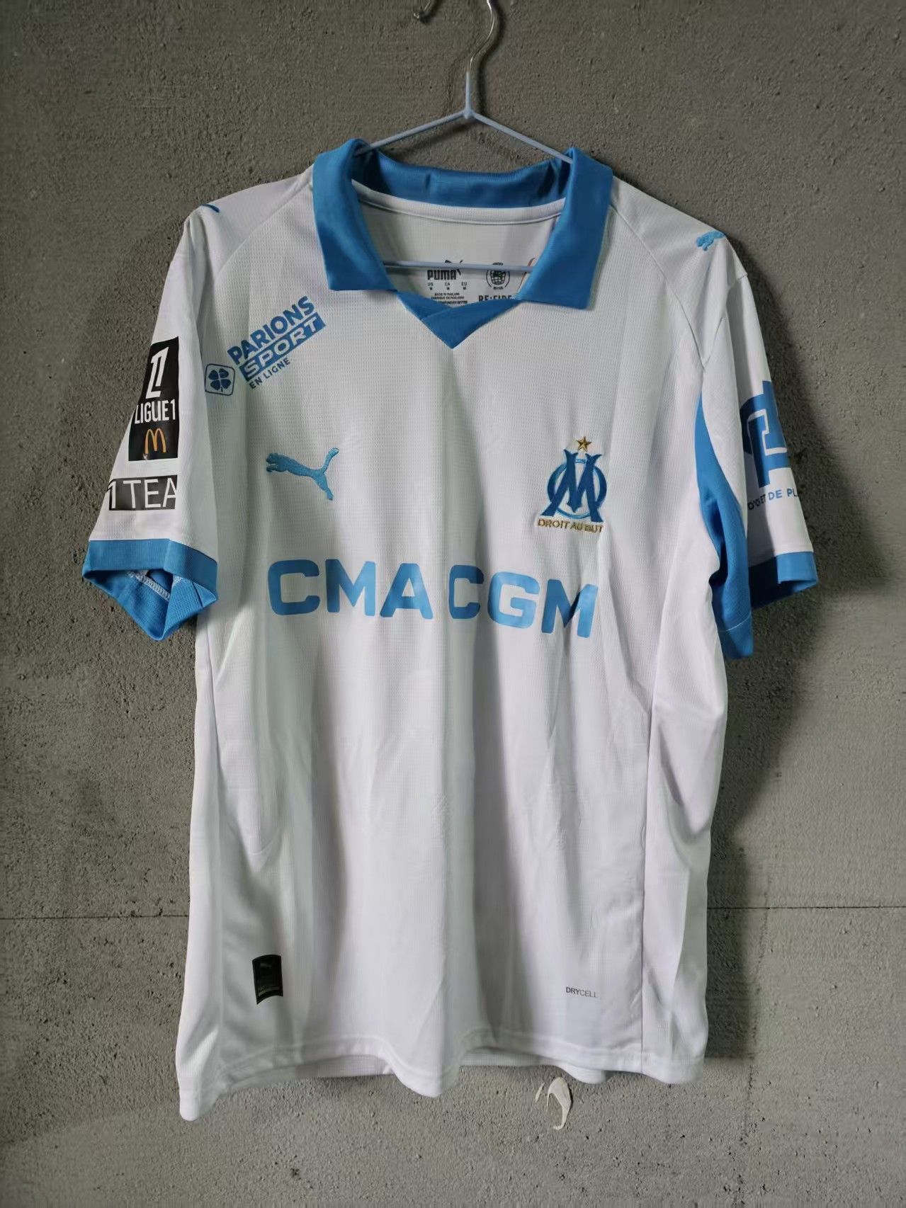MLB Olympique de Marseille 2026 #10 Greenwood Jersey Home Size US XL / EU 56 / 4 - 2 Thumbnail