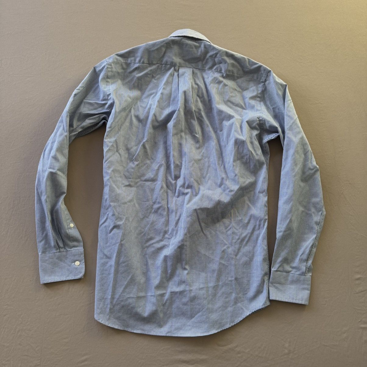Uniqlo Uniqlo Checkered Oxford Slim Shirt Size US XS / EU 42 / 0 - 3 Thumbnail