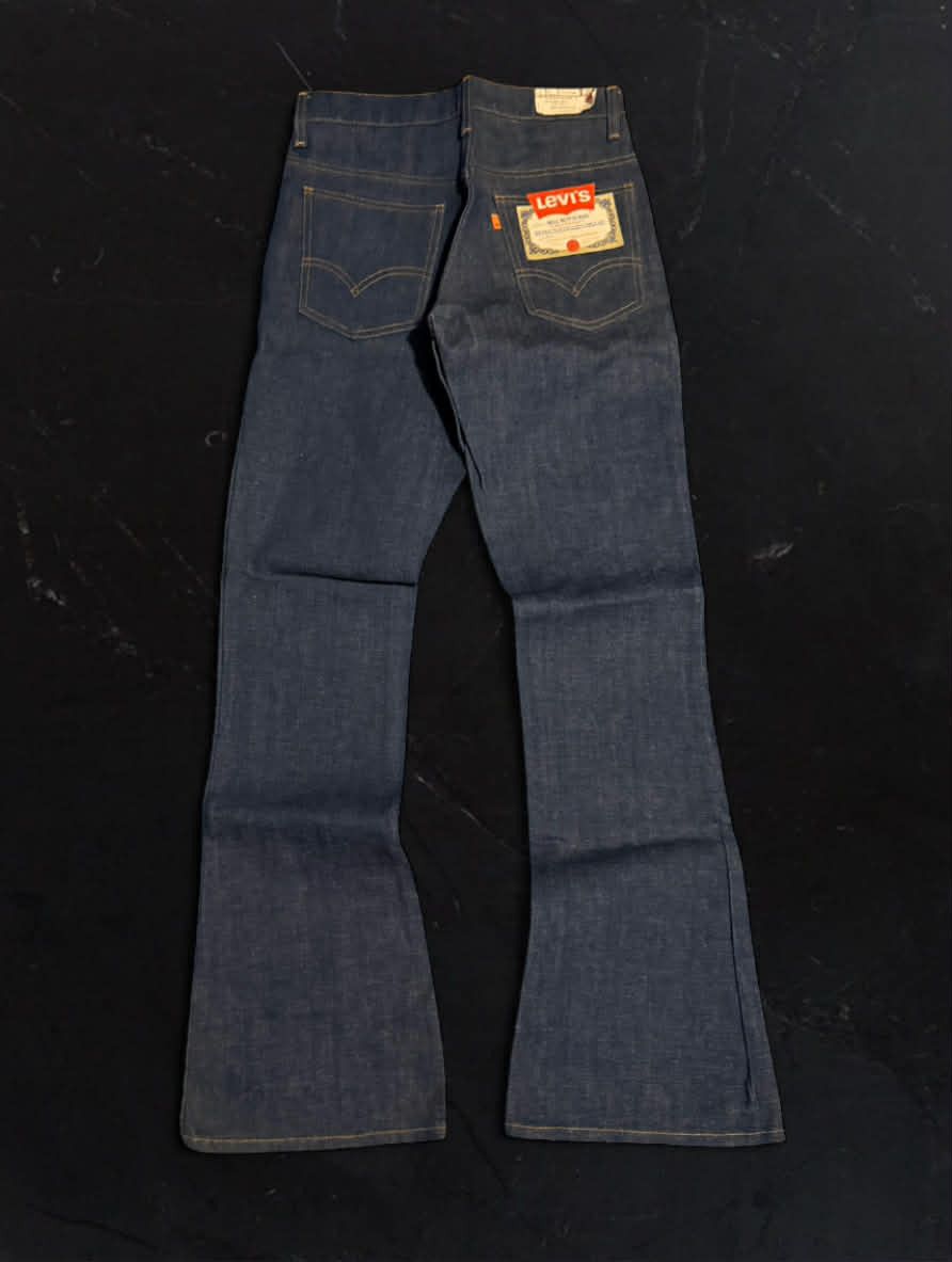 Levi's Vintage Clothing 1970s Levi’s Bell Bottom Jeans — Deadstock (W28 L32) Size 28" / US 6 / IT 42 - 1 Thumbnail