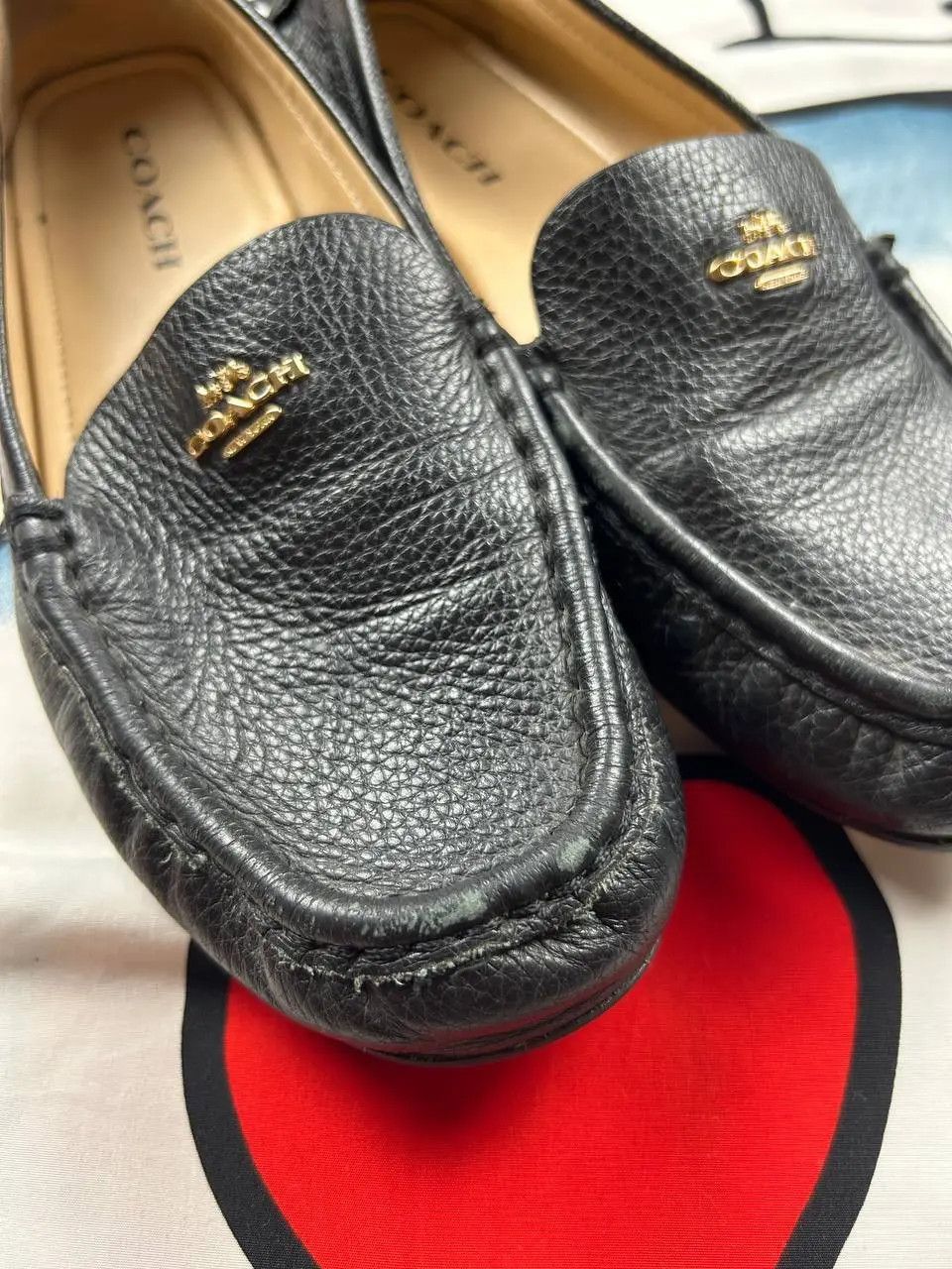 Coach Coach Marley Driver leather loafer black Size 9US Size US 9 / EU 42 - 3 Thumbnail
