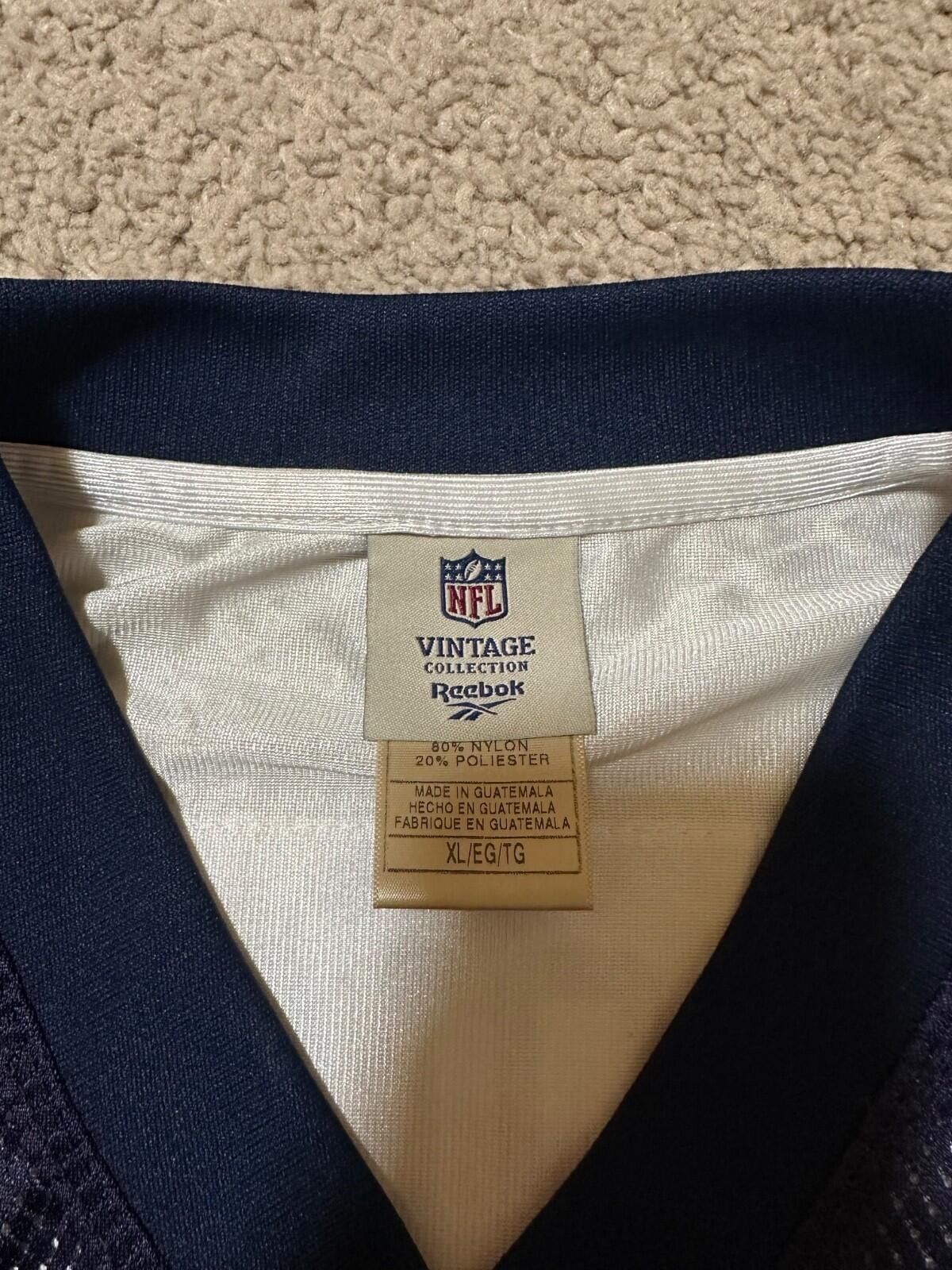 Reebok NFL GRIDIRON Throwbacks Sz XL #9 ROMO DALLAS COWBOYS JERSEY Size US XL / EU 56 / 4 - 4 Thumbnail