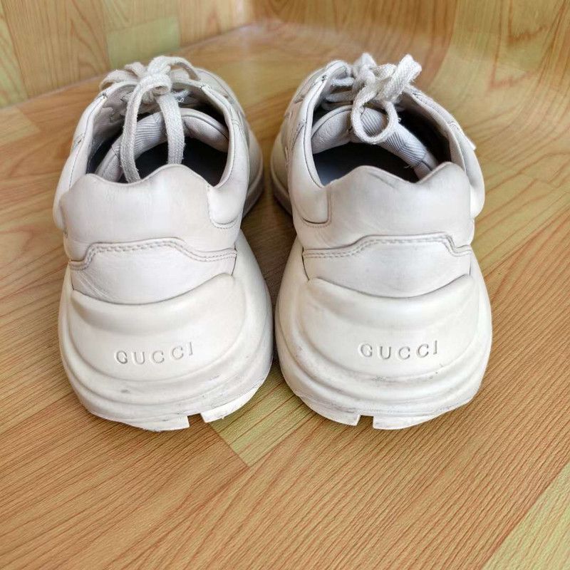 Gucci Gucci Rhyton Low-top Sneakers with Double G Logo - Size US 8.5 / EU 41-42 - 5 Thumbnail