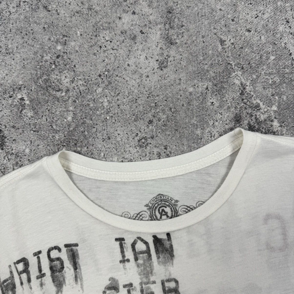 Christian Audigier × Vintage Vintage Christian Audigier Lion Logo Y2K Long Sleeve Shirt Size US S / EU 44-46 / 1 - 9 Thumbnail