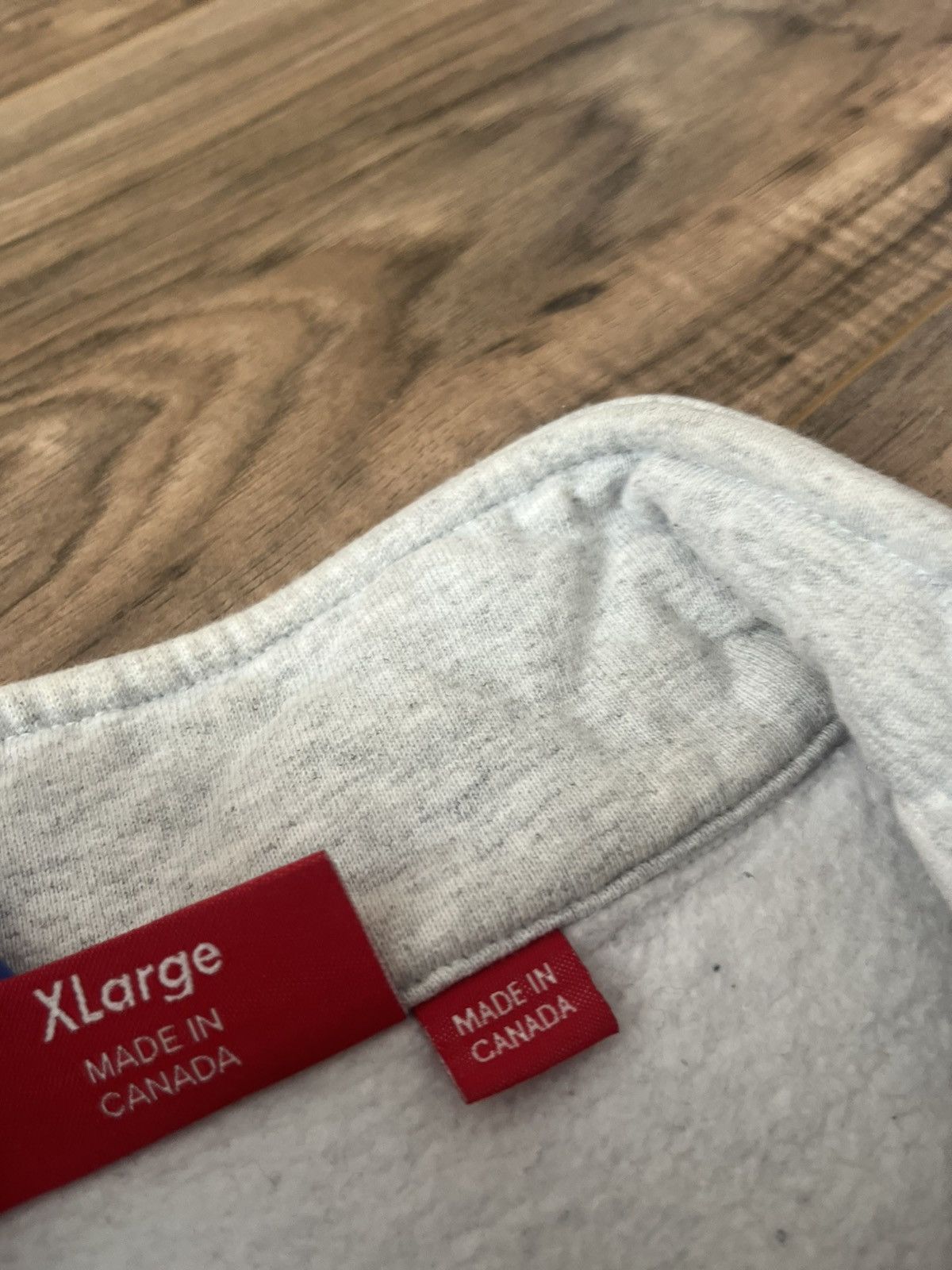 Supreme Supreme 2-Tone Half Zip Sweatshirt Size US XL / EU 56 / 4 - 14 Thumbnail