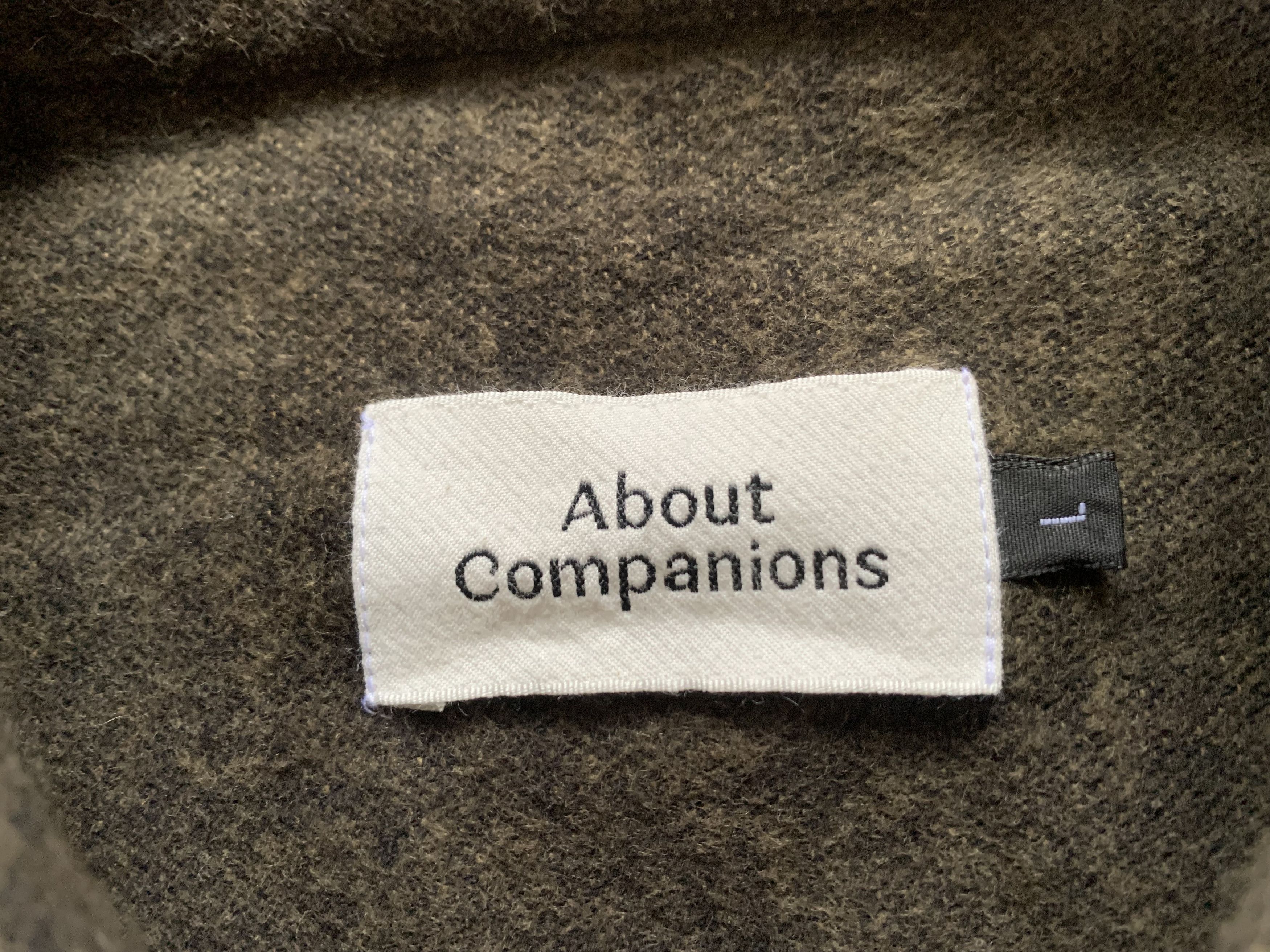 Other About Companions Flannel Khaki Long Sleeve Shirt Size US L / EU 52-54 / 3 - 5 Thumbnail