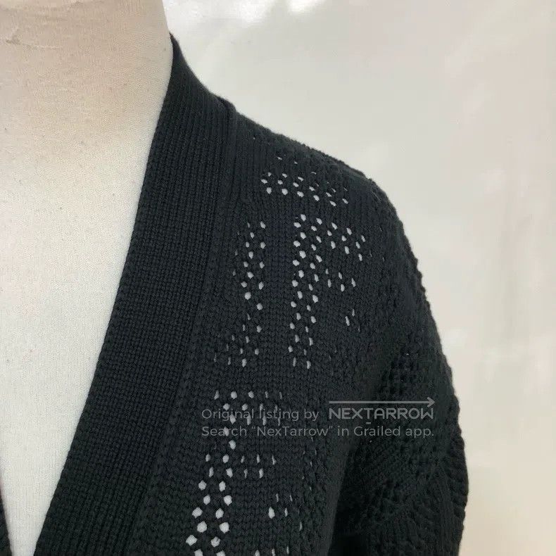Fendi Fendi FF Cut-Out Printed Cardigan Size XXS / US 00 / IT 34 - 7 Thumbnail