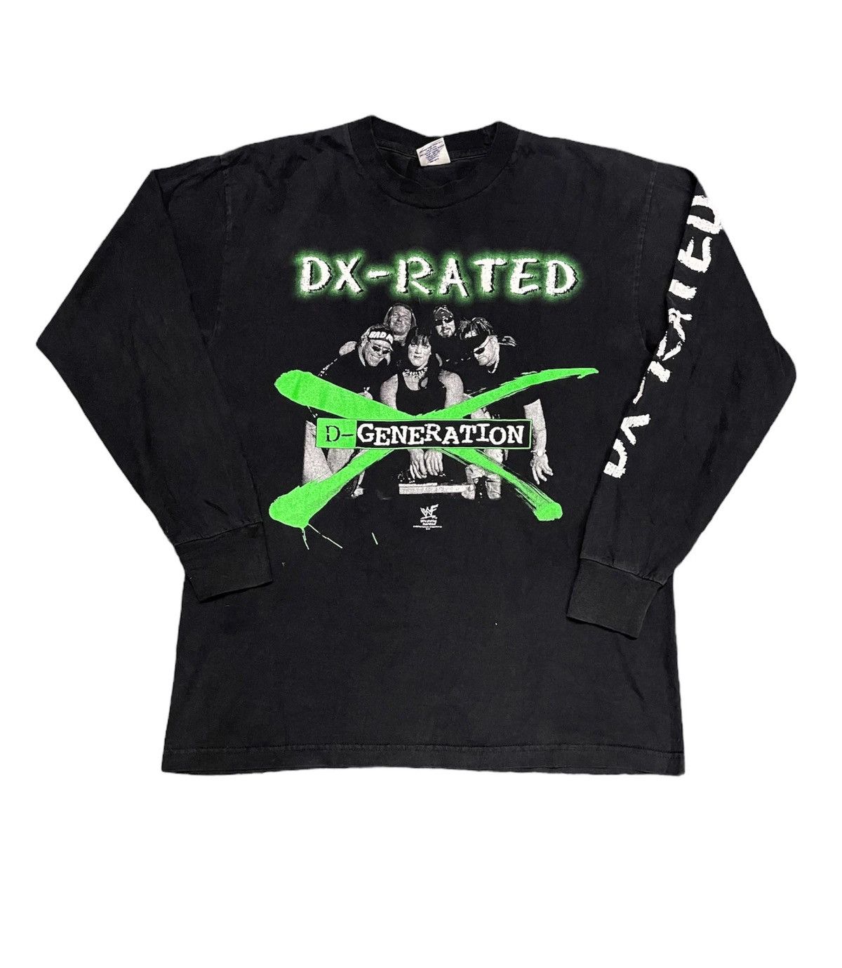 Vintage Vintage 90s D-generation x wrestling tee Size US L / EU 52-54 / 3 - 1 Thumbnail