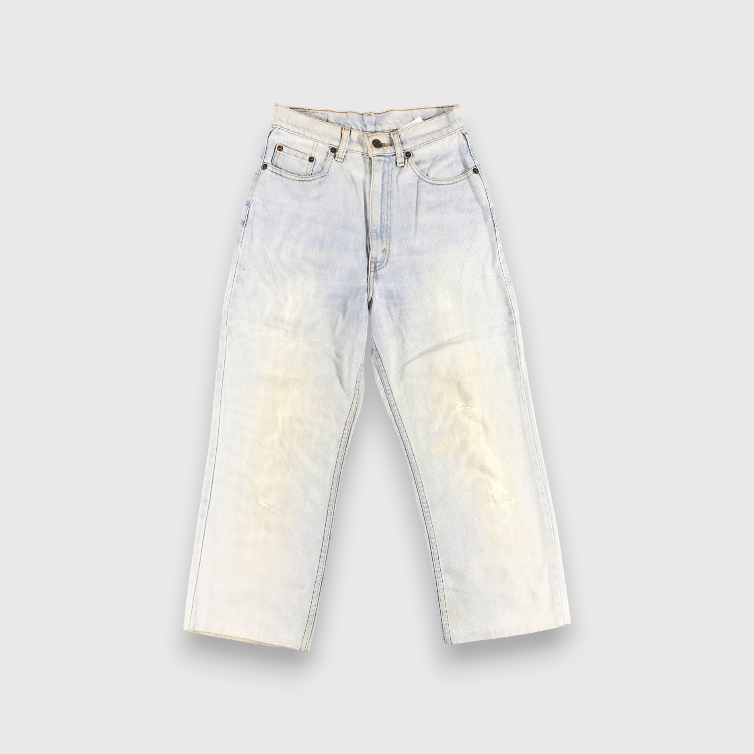 Levi's Vintage 90s Light Wash Levis 509 Jeans-J1888 Size US 27 - 1 Thumbnail