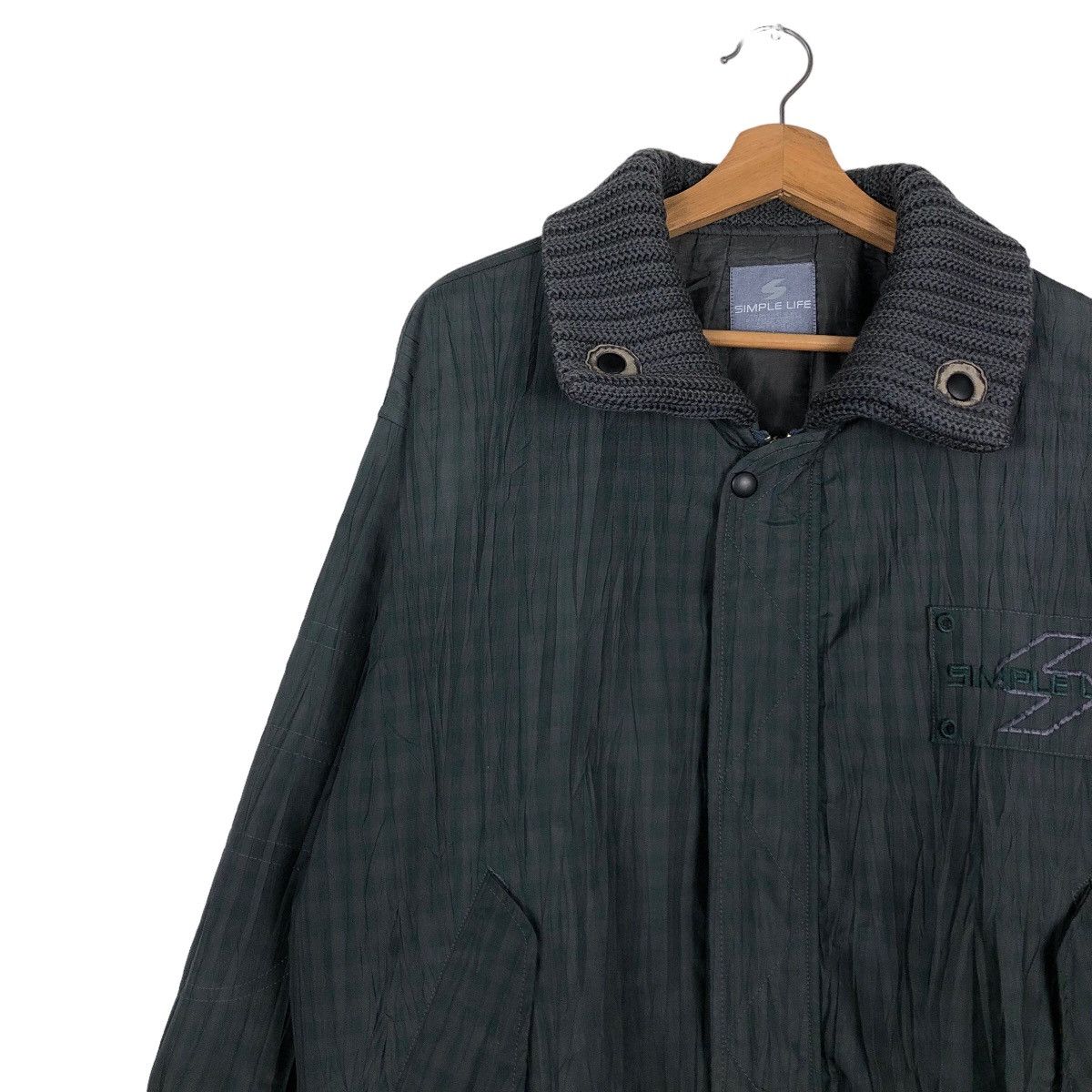 Japanese Brand 🔥Vtg Riot Bomber Jacket Parachute Simple Life Issey Miyake Size US L / EU 52-54 / 3 - 7 Thumbnail