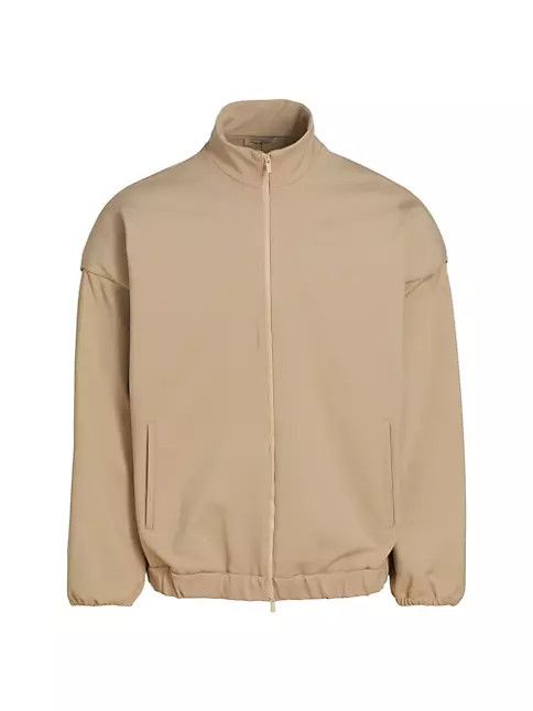 image of Fear Of God Os11X0124 Eternal Tricot Track Jacket In Dusty Beige, Men's (Size 2XL)