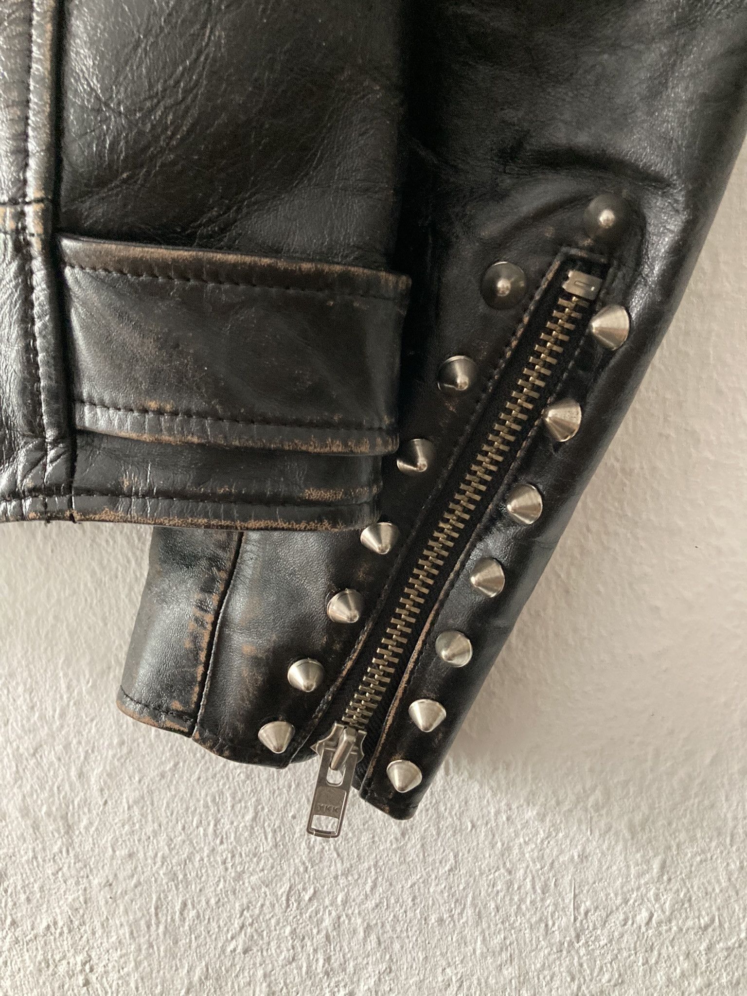 Blackmeans Blackmeans Ltd. Edition Sid Vicious Biker Leather Jacket XL Size US XL / EU 56 / 4 - 15 Thumbnail