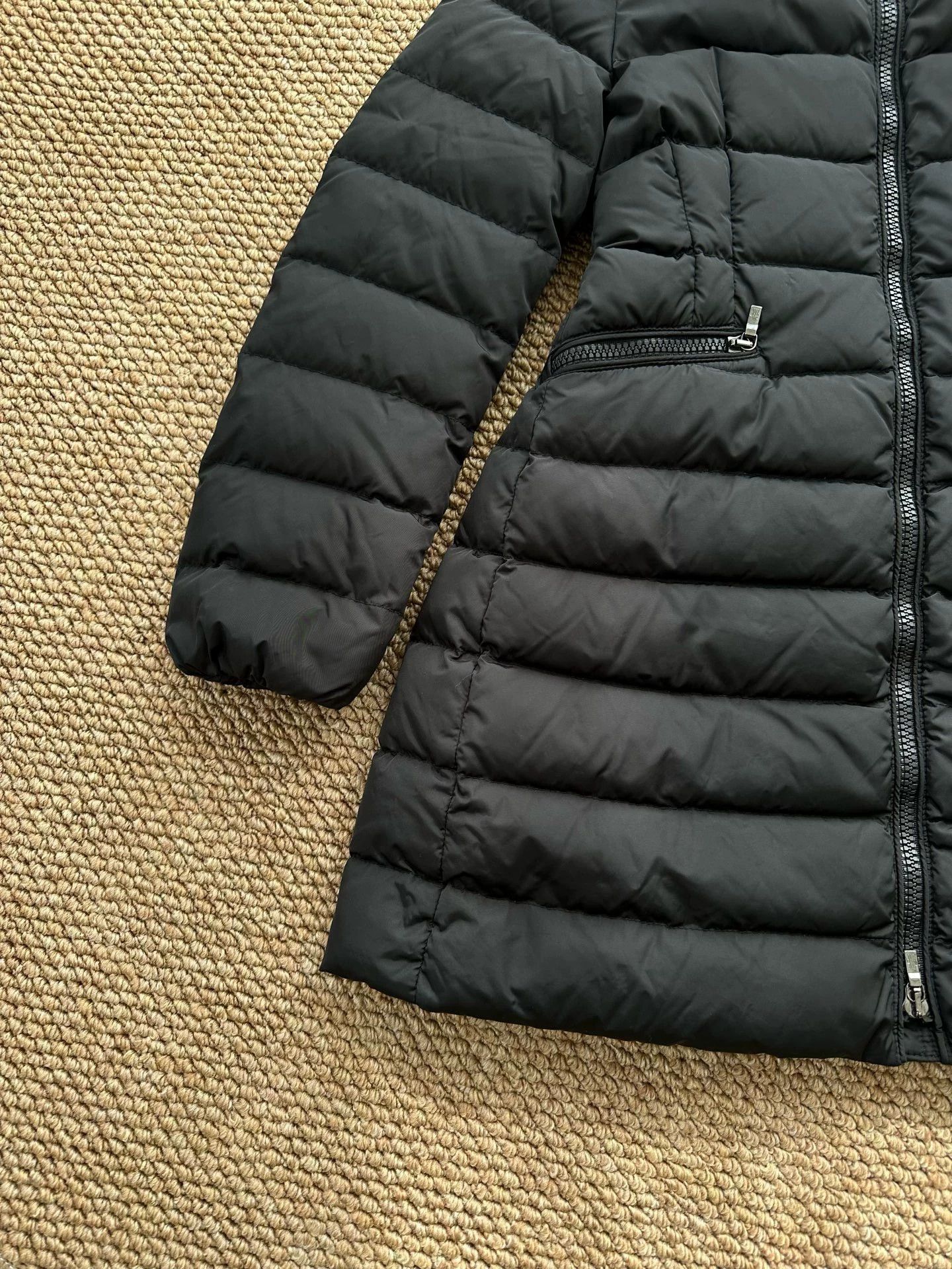Moncler Moncler Black Down Jacket 8A 99% New Size S / US 4 / IT 40 - 4 Thumbnail