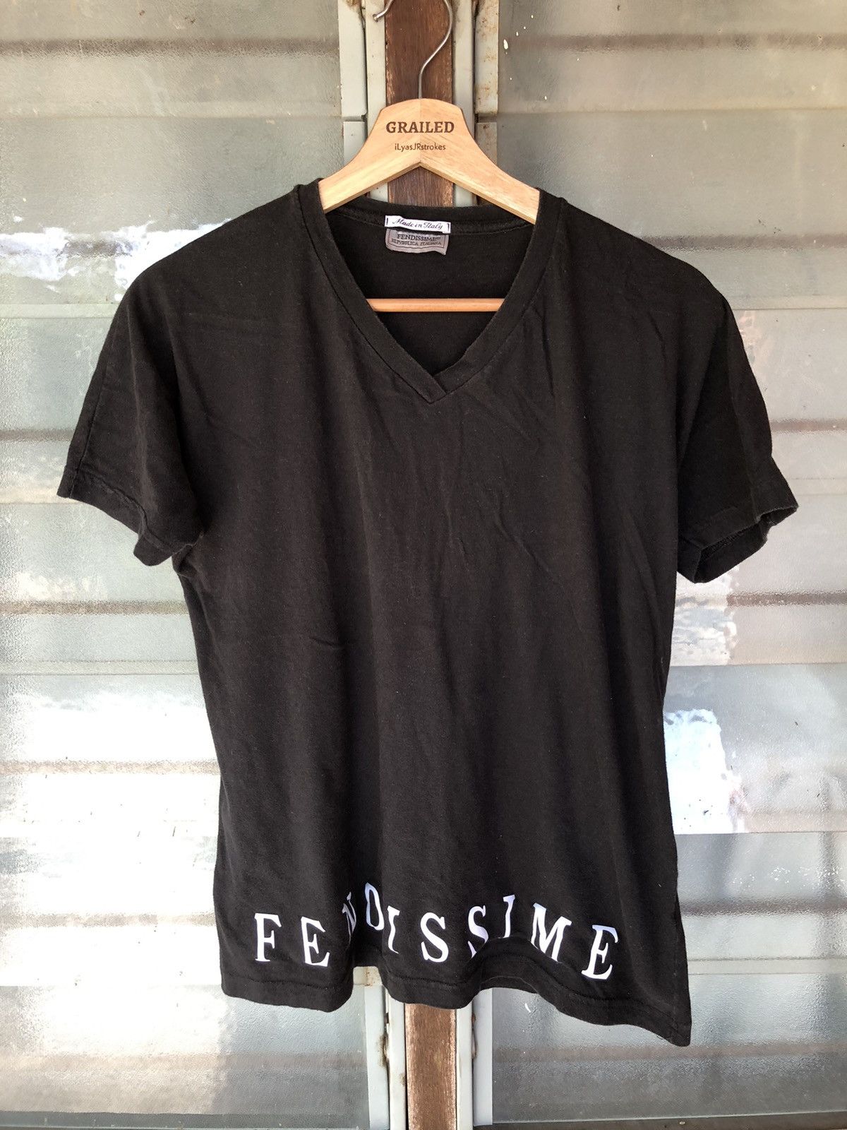 Fendi Fendissime Designer Shirt Tee Size US XL / EU 56 / 4 - 1 Thumbnail