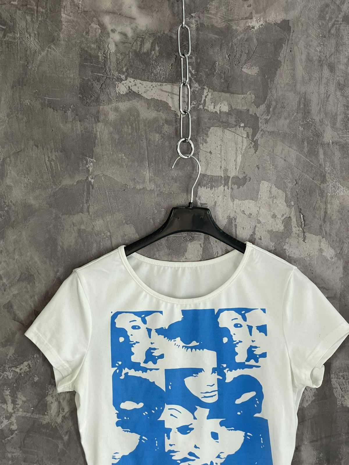 Hysteric Glamour Y2K Sexy Girl Avant Garde Crop Top T shirt Size M / US 6-8 / IT 42-44 - 2 Thumbnail