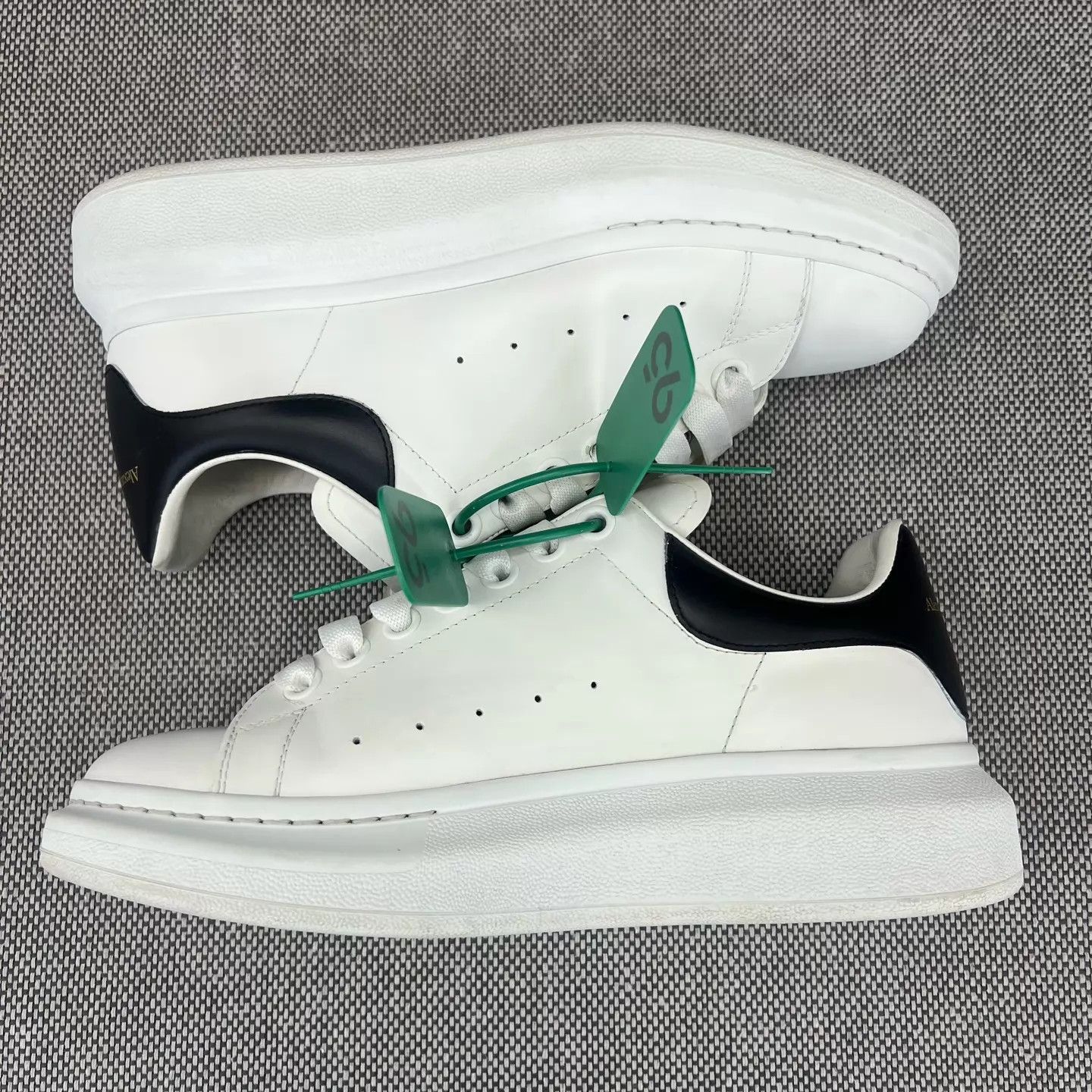 Alexander McQueen McQ black tail smooth calf leather 39 shoes Size US 6 / EU 39 - 8 Thumbnail
