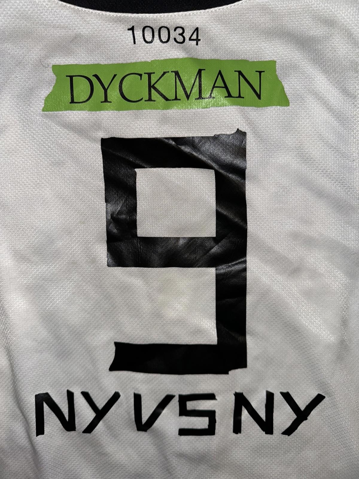 Nike Jordan NY vs NY #9 Brandon Williams Rucker Park 2022 Game Jersey Size US L / EU 52-54 / 3 - 10 Thumbnail