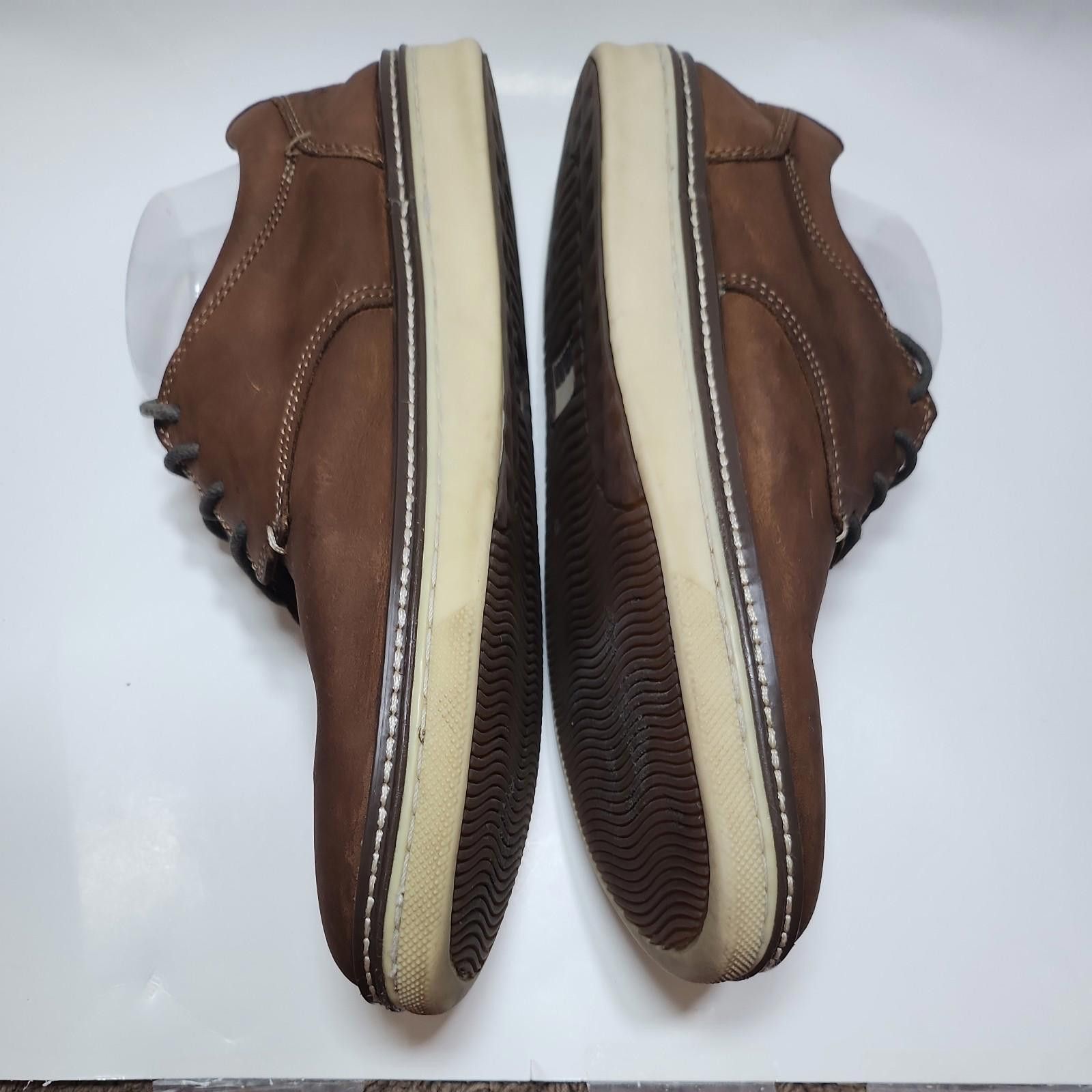 Johnston & Murphy Johnston & Murphy McGuffey Tan Oiled Grain Plain Toe Sz US9 Size US 9 / EU 42 - 3 Thumbnail