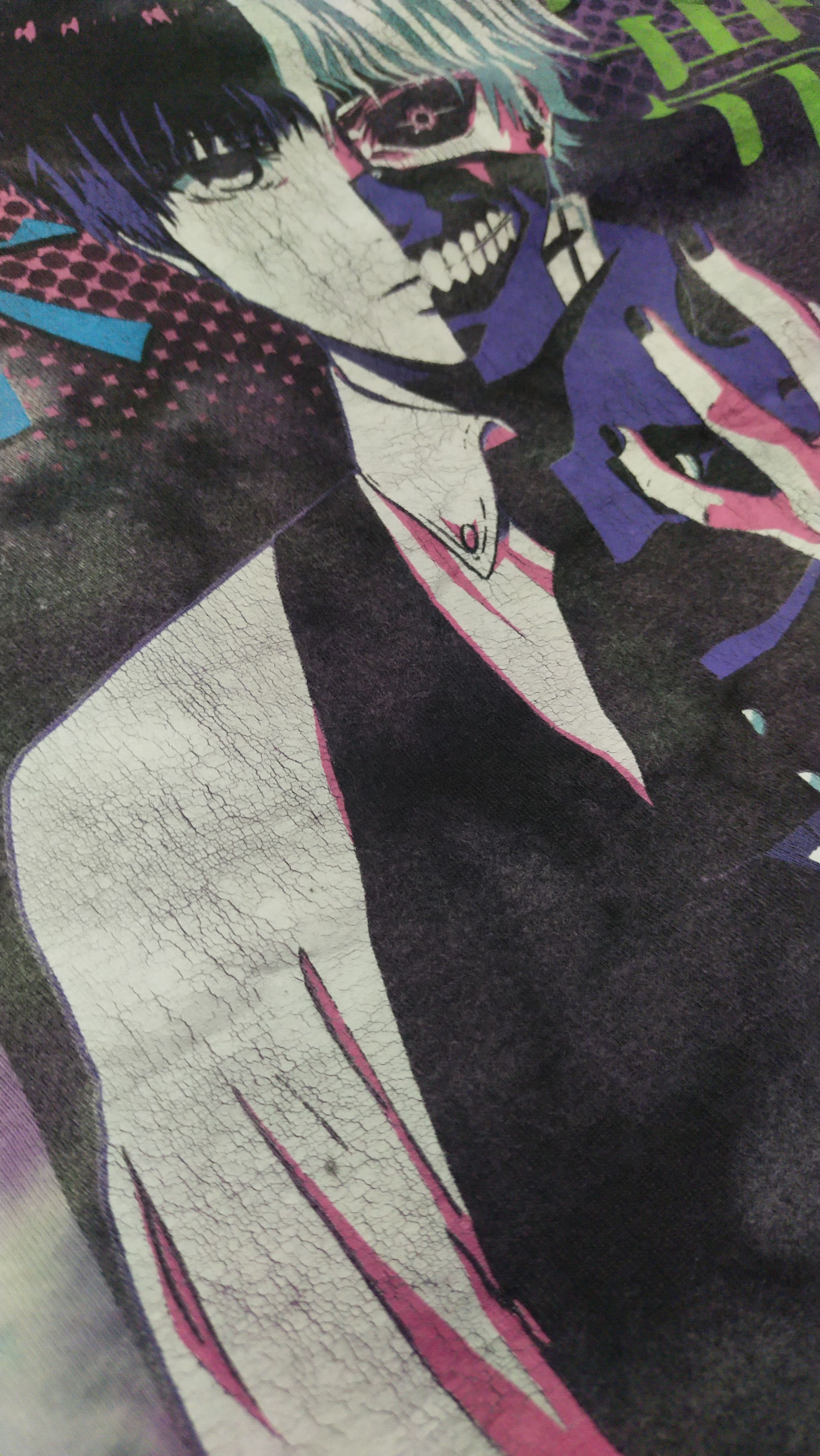 Anime Tokyo Ghoul Tye Die Anime Tshirts Size US L / EU 52-54 / 3 - 5 Thumbnail