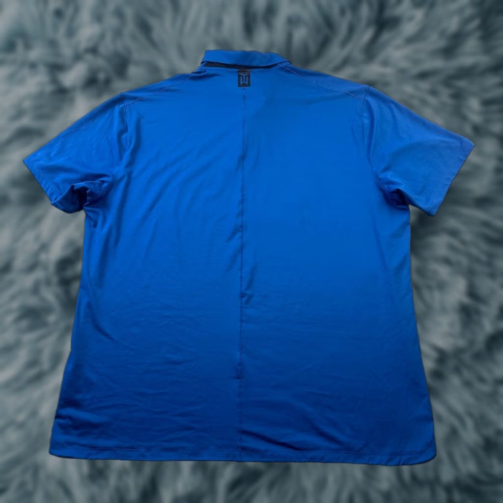 Nike Nike Tiger Woods Polo Shirt Mens XL Blue Golf Dri Fit Size US XL / EU 56 / 4 - 1 Thumbnail