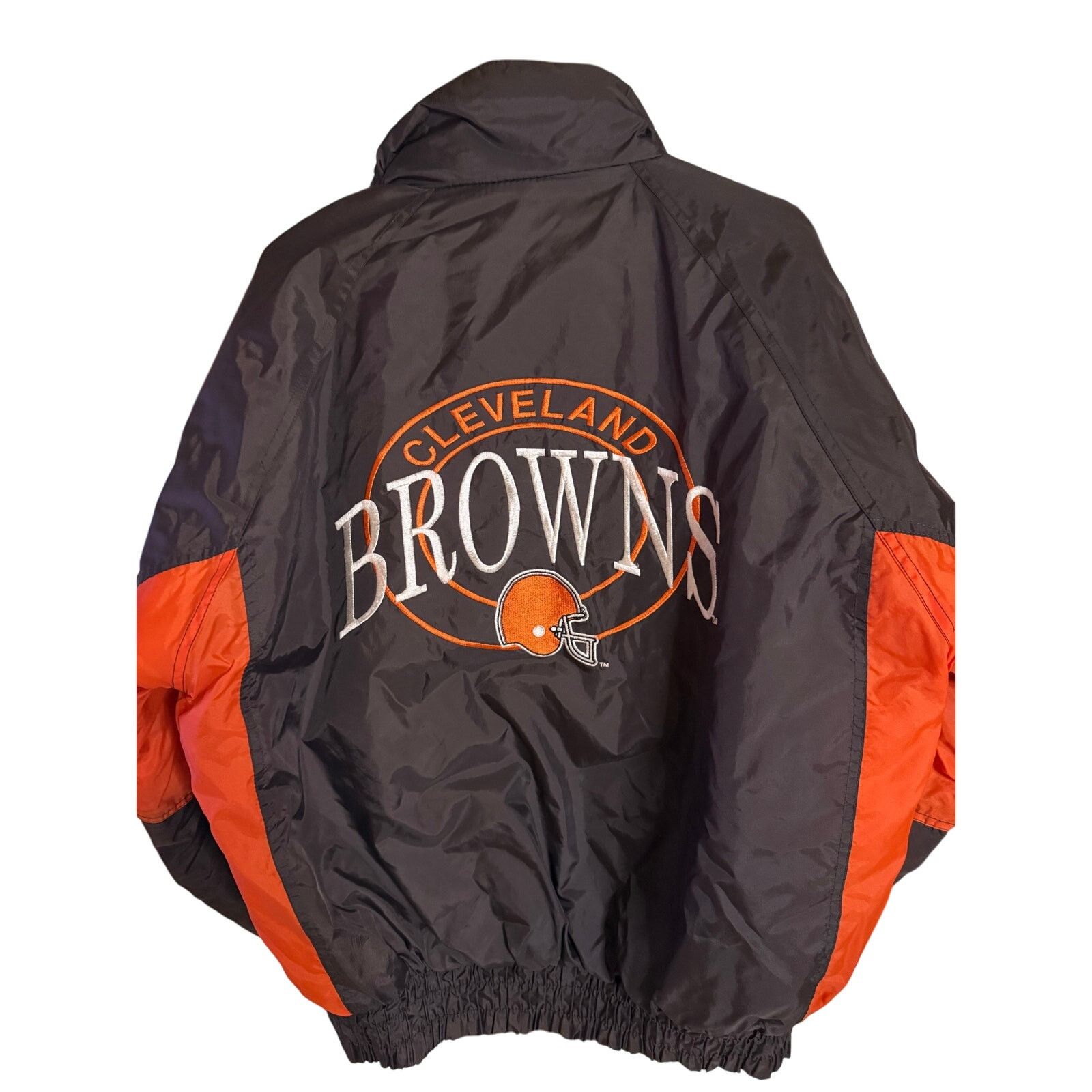 NFL Vintage Cleveland Browns Game Day Jacket Size US M / EU 48-50 / 2 - 2 Thumbnail