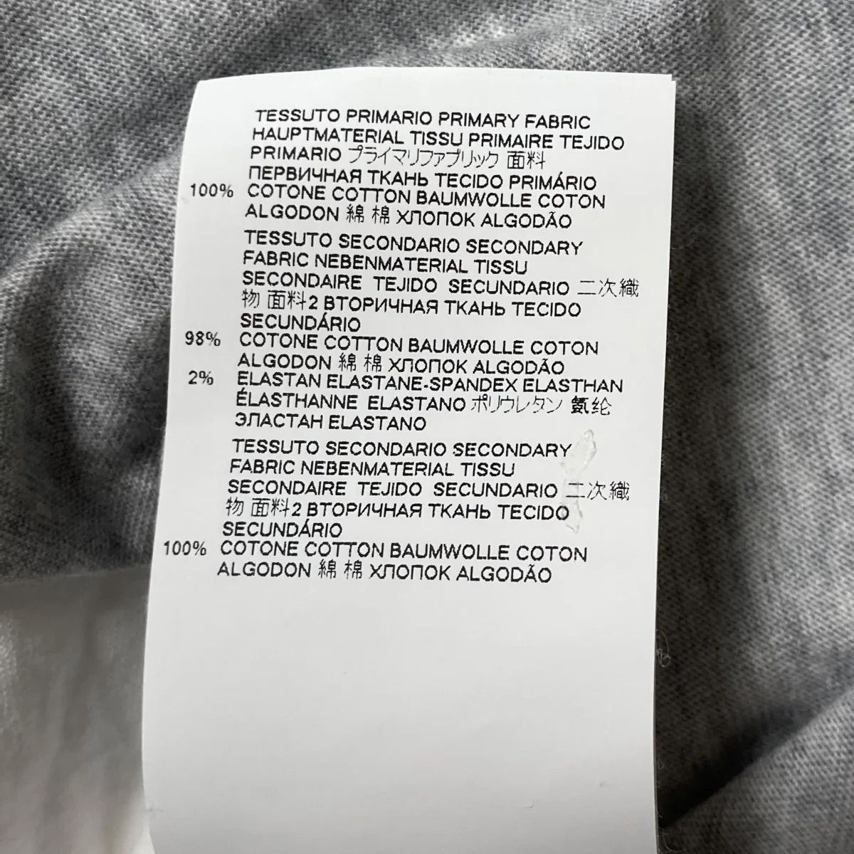 Maison Margiela Logo Layered Long Sleeve Tee Size US S / EU 44-46 / 1 - 7 Thumbnail