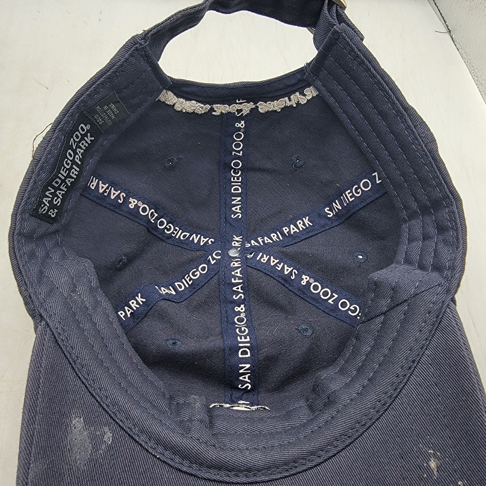 Other San Diego Zoo Safari Park Dark Blue Animal Hat Cap Casual Co Size ONE SIZE - 7 Thumbnail