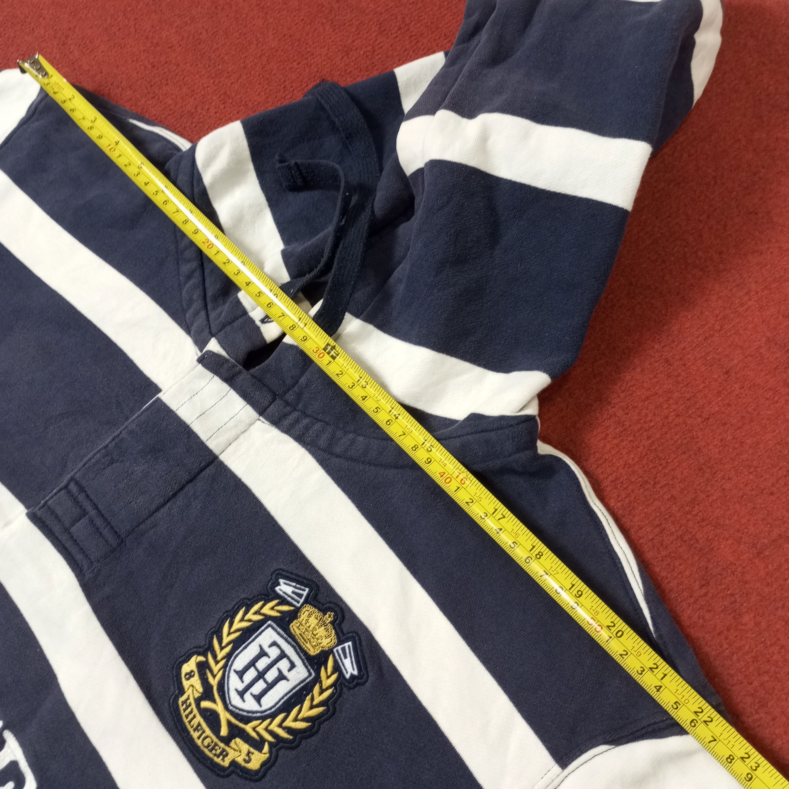 Tommy Hilfiger Tommy Hilfiger Center Spellout Stripes Design Hoodies Size US XL / EU 56 / 4 - 13 Thumbnail