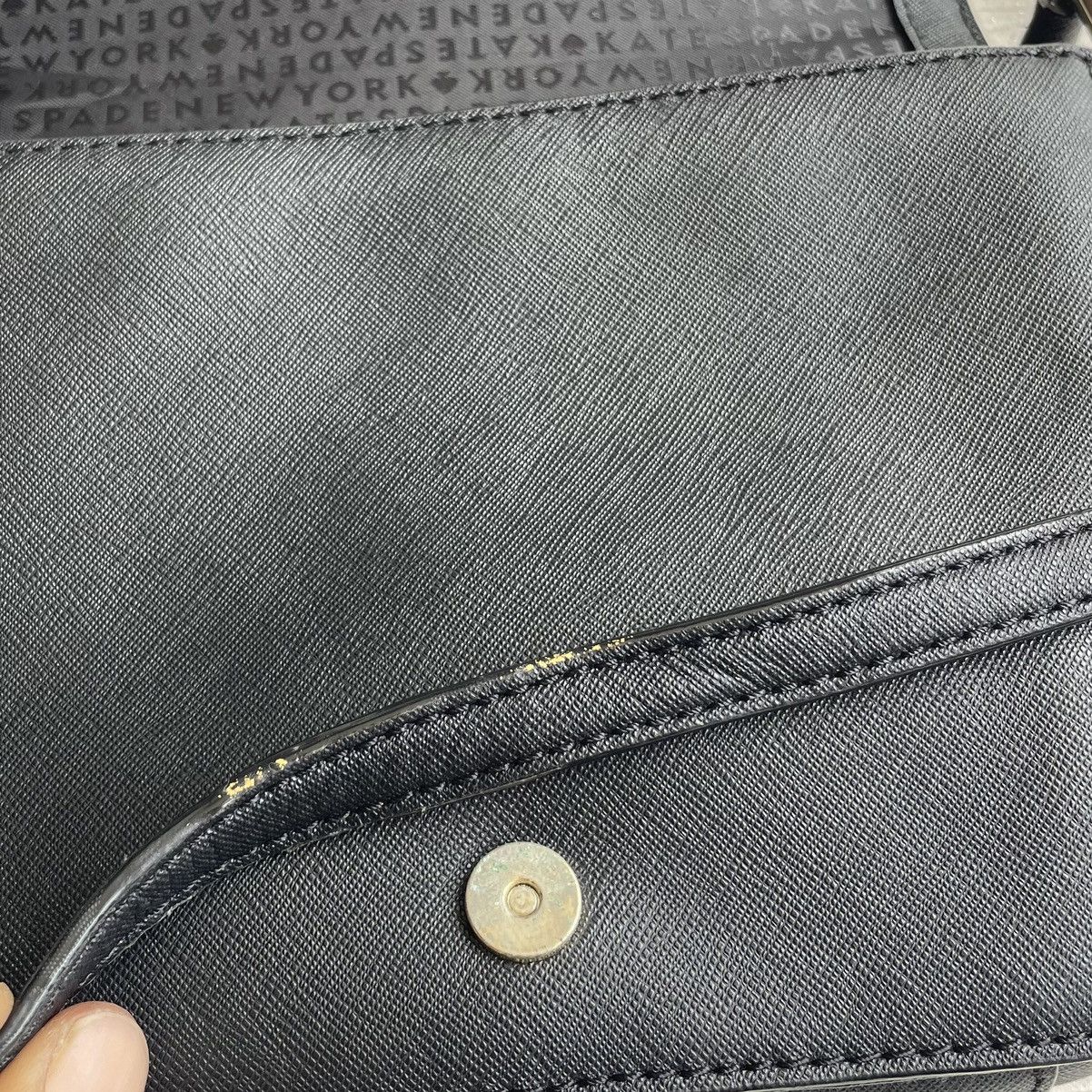 Jack Spade Kate Spade Black Leather Crossbody Size ONE SIZE - 25 Thumbnail