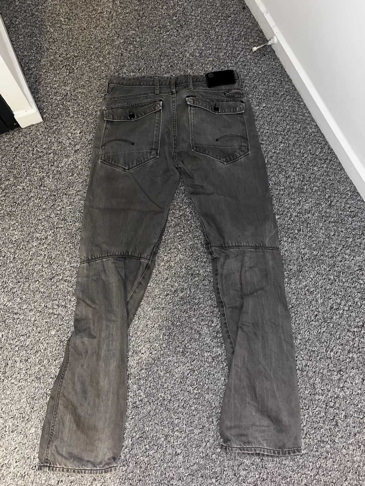 G-Star G-Star Jeans Raw Denim (Grey) Size US 33 - 3 Thumbnail
