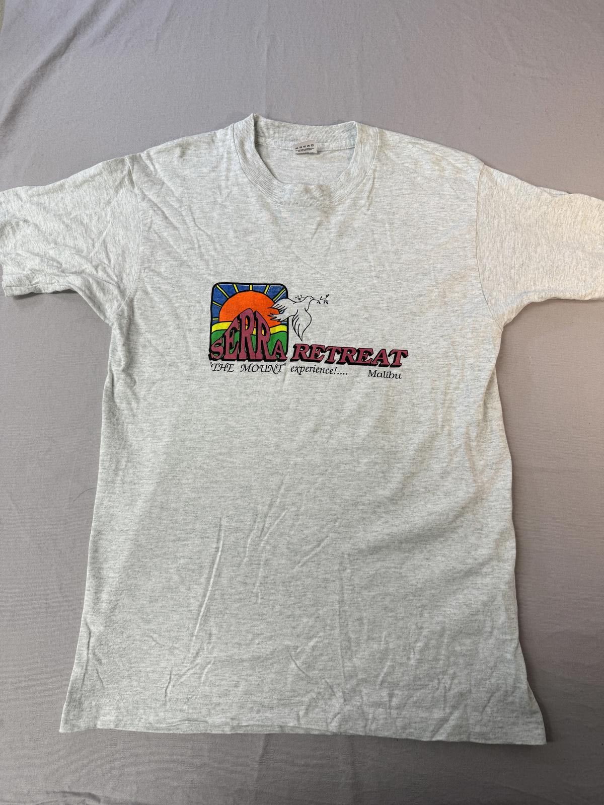 Fruit Of The Loom VTG California Malibu Retreat T-shirt Serra Retreat Mount M Size US M / EU 48-50 / 2 - 1 Thumbnail