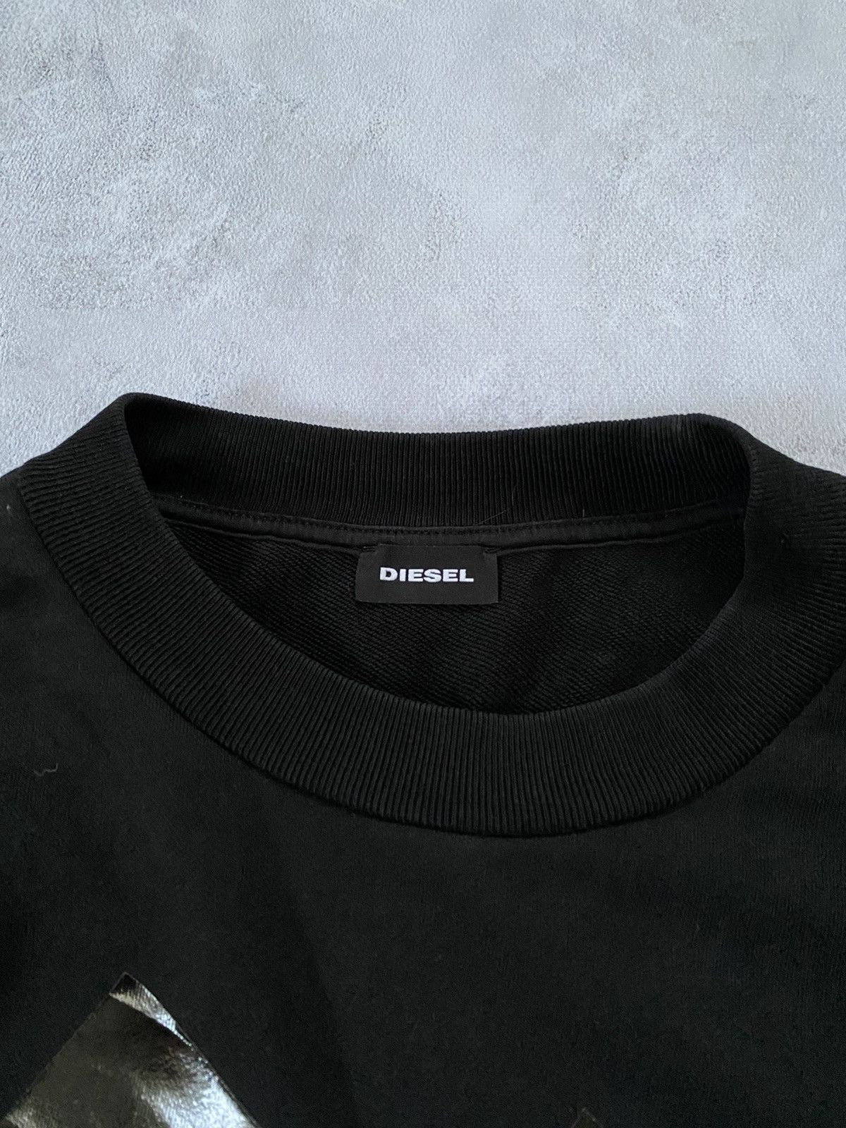 Diesel Sweater DIESEL Big 3D Logo Boxy Oversized Size US M / EU 48-50 / 2 - 4 Thumbnail