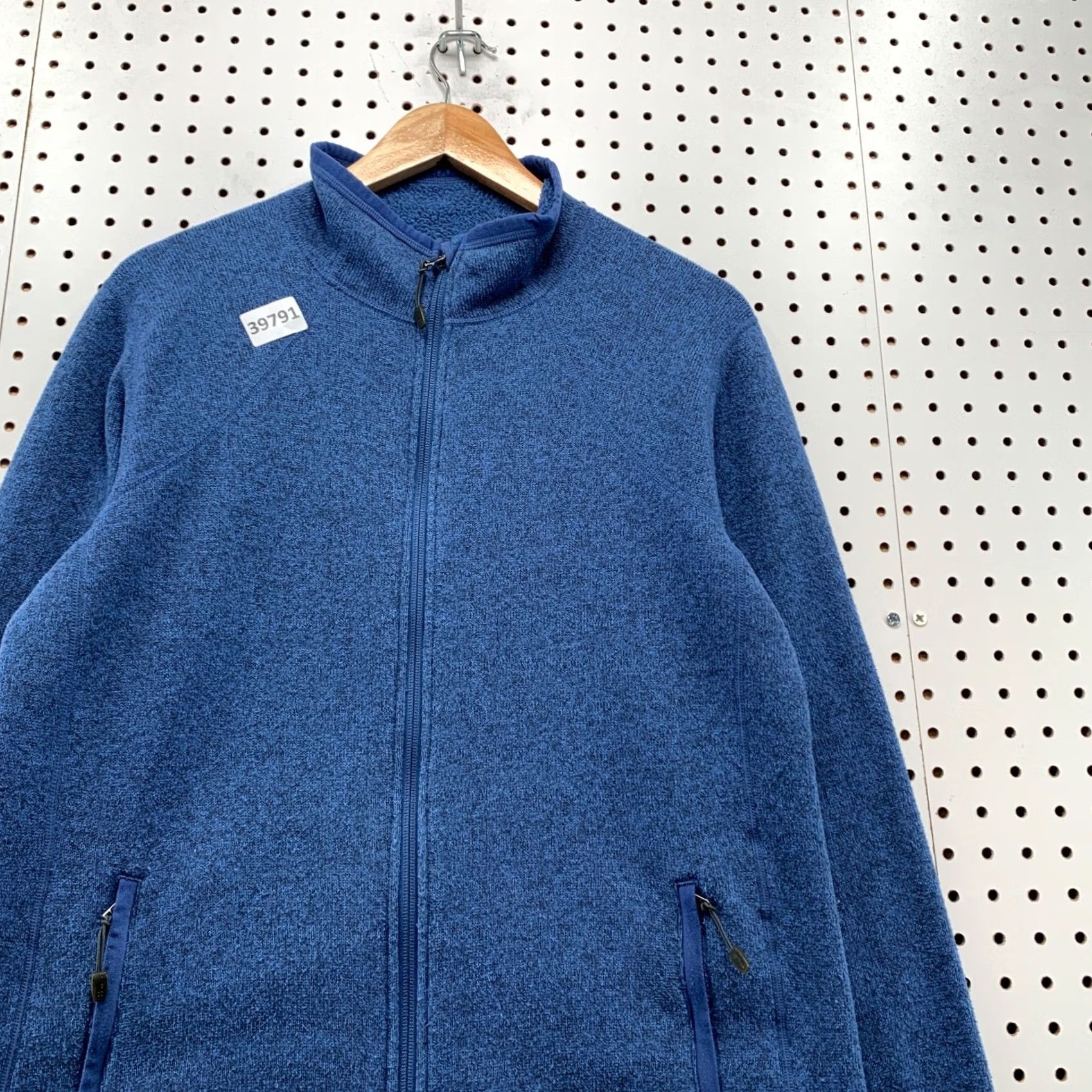 Nike ACG VINTAGE Nike ACG Fleece Zip Jacket Womens Medium Blue Pockets 20.5x25 Size M / US 6-8 / IT 42-44 - 6 Thumbnail