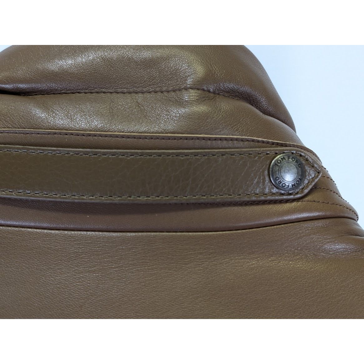 Tom Ford o1rshd1 Down Vest in Brown/Beige Size US S / EU 44-46 / 1 - 12 Thumbnail