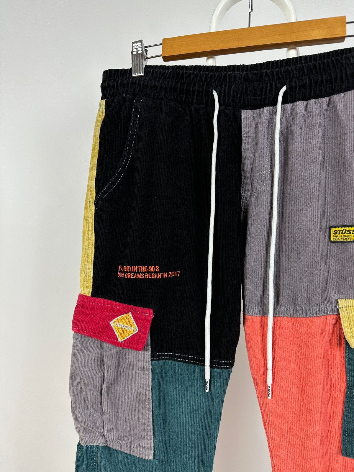 Stussy Patchwork Cord Beach Pants Stussy X Coursemys Corduroy