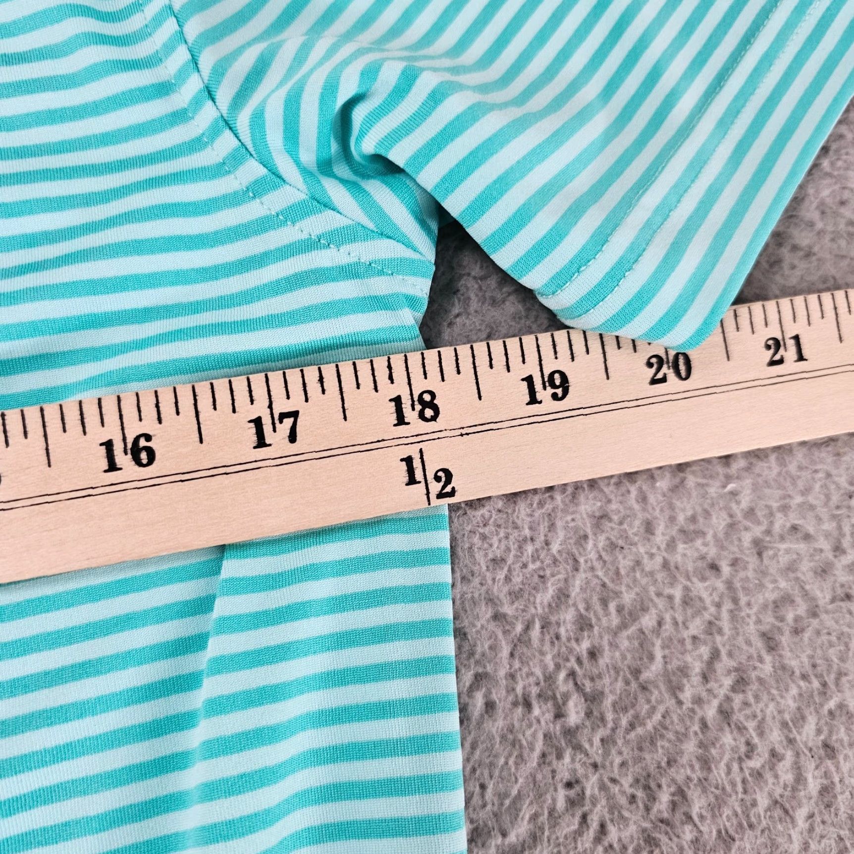 Croft & Barrow Croft & Barrow Polo Shirt Mens Small Teal Performance Stretch Golf Casual Size US S / EU 44-46 / 1 - 5 Thumbnail