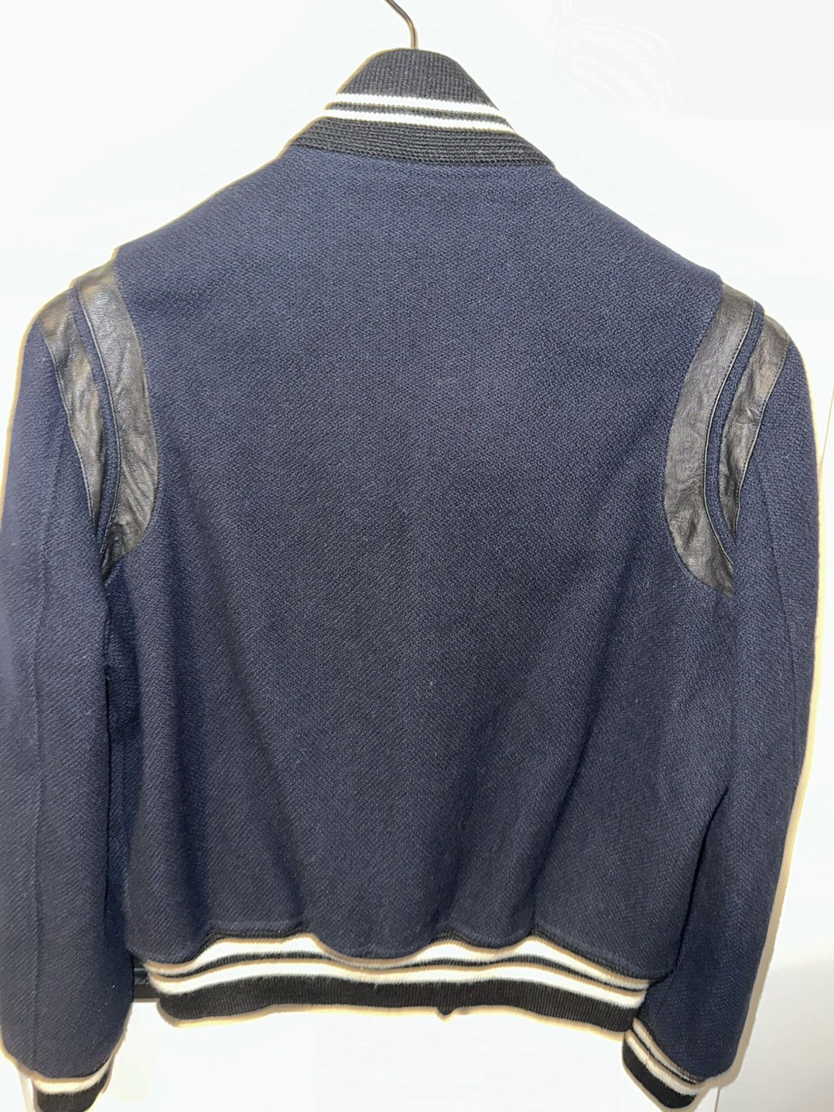 Saint Laurent Paris Saint Laurent Paris Teddy Jacket (Cropped Varsity) – Size 46 Size US S / EU 44-46 / 1 - 7 Thumbnail