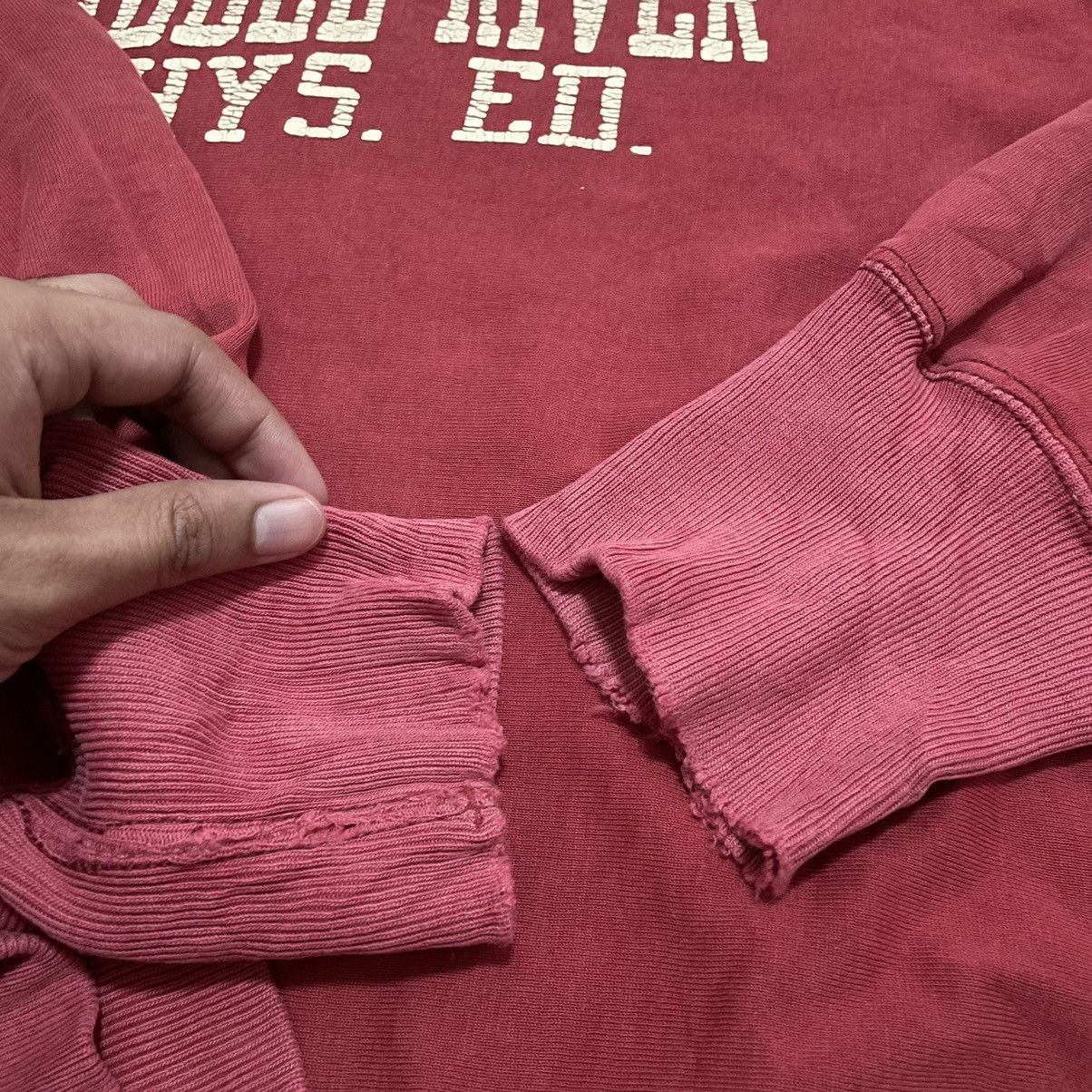 Vintage 90s Kriff Mayer x Saddle River Reverse Weave Crewneck Size US L / EU 52-54 / 3 - 3 Thumbnail