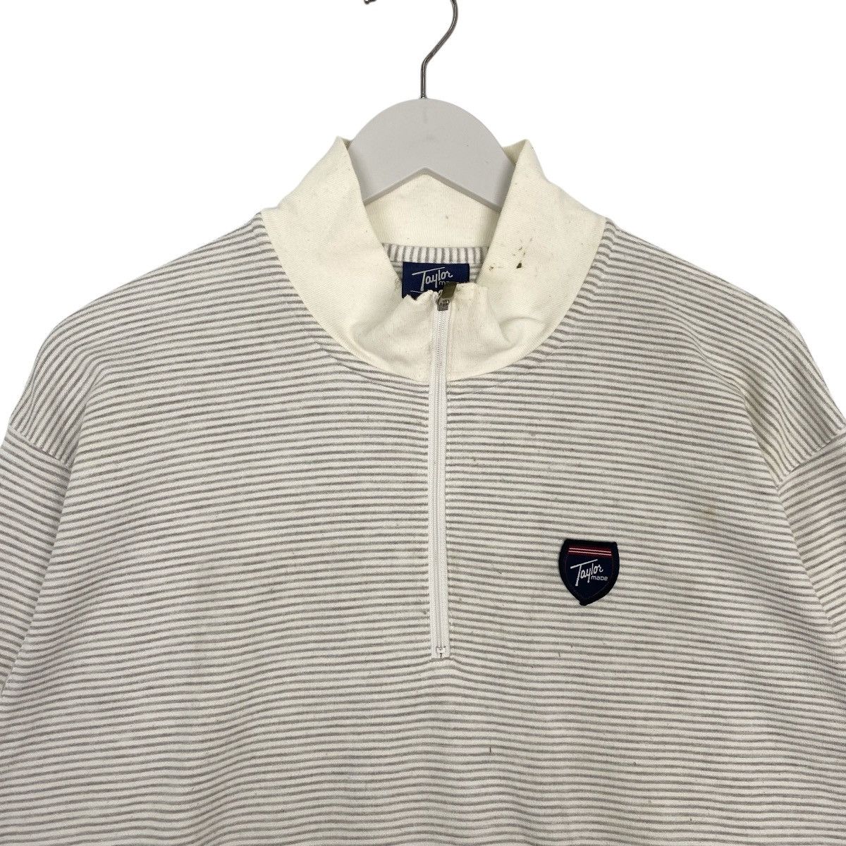 Other Vintage Taylor Made Quater Zip Sweatshirt Gray Size L Size US L / EU 52-54 / 3 - 4 Thumbnail