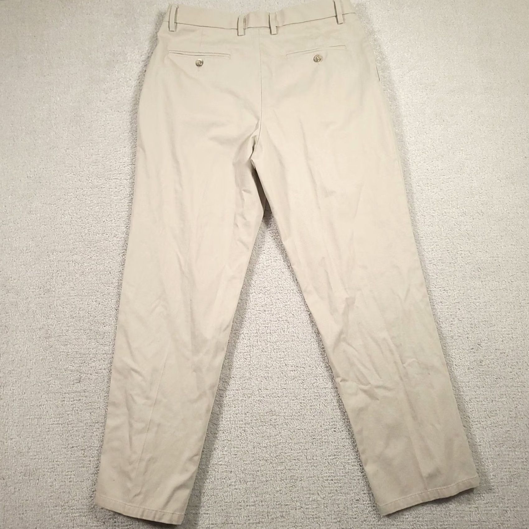 Dockers Dockers Chino Pants Mens 34x32 Beige Straight Fit Workwear Shirt? Size US 34 / EU 50 - 7 Thumbnail