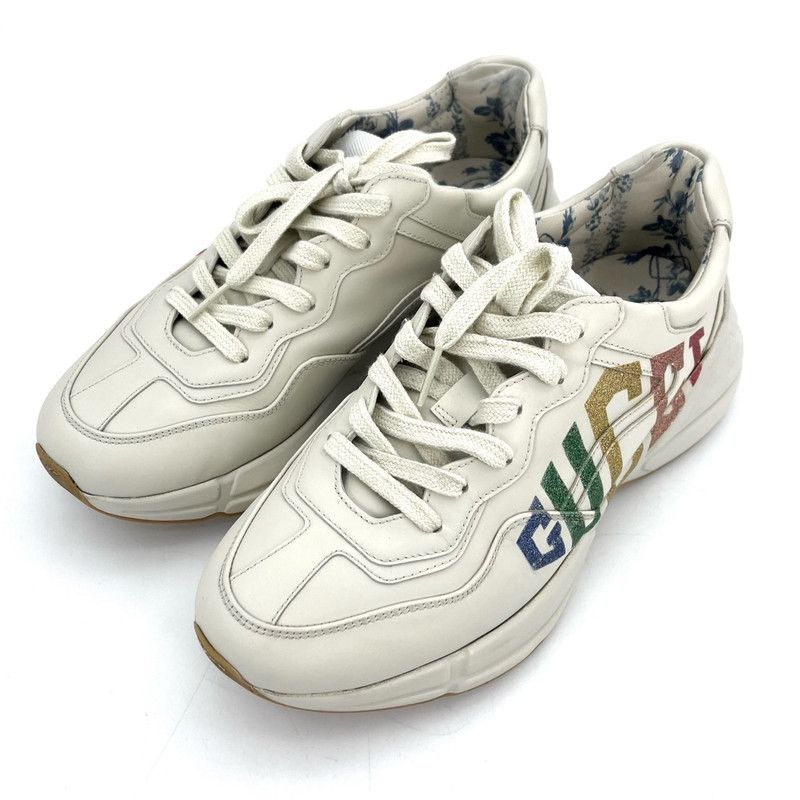 Gucci Gucci Beige Dad Sneakers for Everyday Comfort 0079 Size US 6.5 / EU 39-40 - 1 Thumbnail