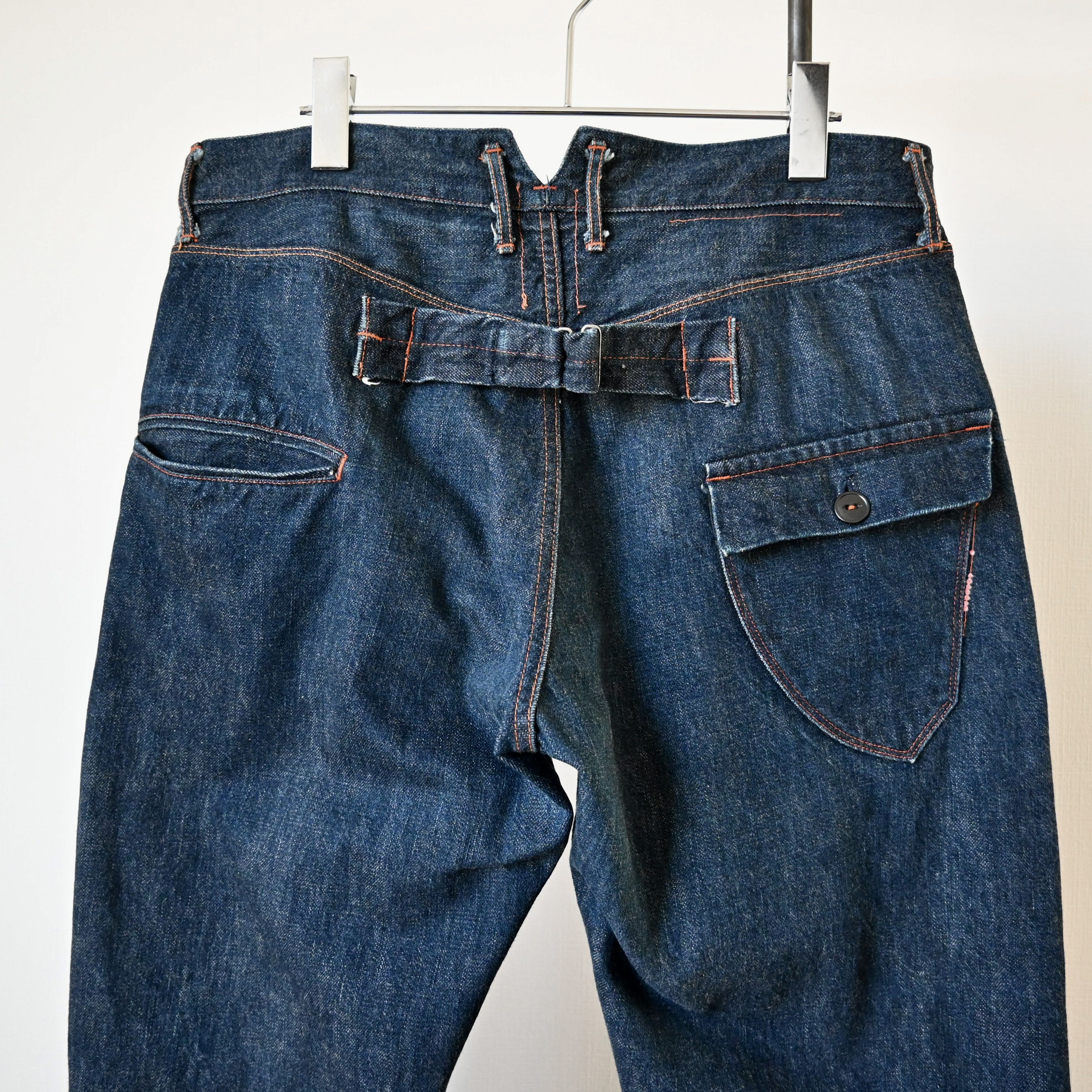 KATO KATO buckle-back rigid denim jeans made in Japan Size US 34 / EU 50 - 11 Thumbnail