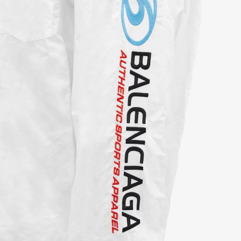 Balenciaga o1bcso1str1224 L/S Large Fit Shirt in White Size US S / EU 44-46 / 1 - 5 Thumbnail