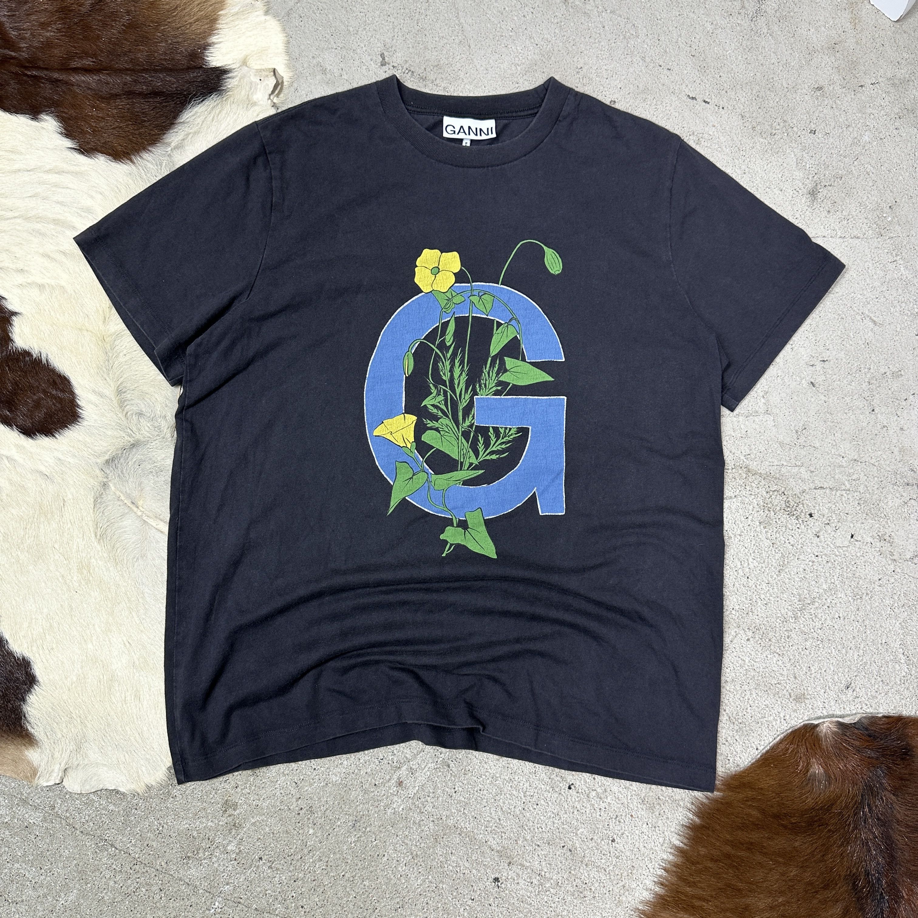 Vintage Vintage Streetwear Sporty Ganni Oversize T-shirt Y2K Size US XS / EU 42 / 0 - 3 Thumbnail
