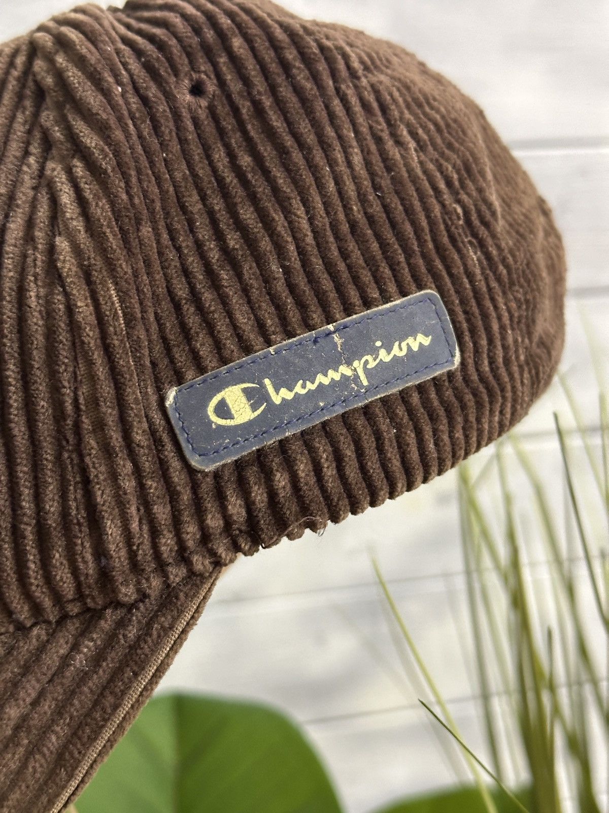 Champion Very Rare Vintage Cap Champion Velvet Reflective Logo Size ONE SIZE - 6 Thumbnail