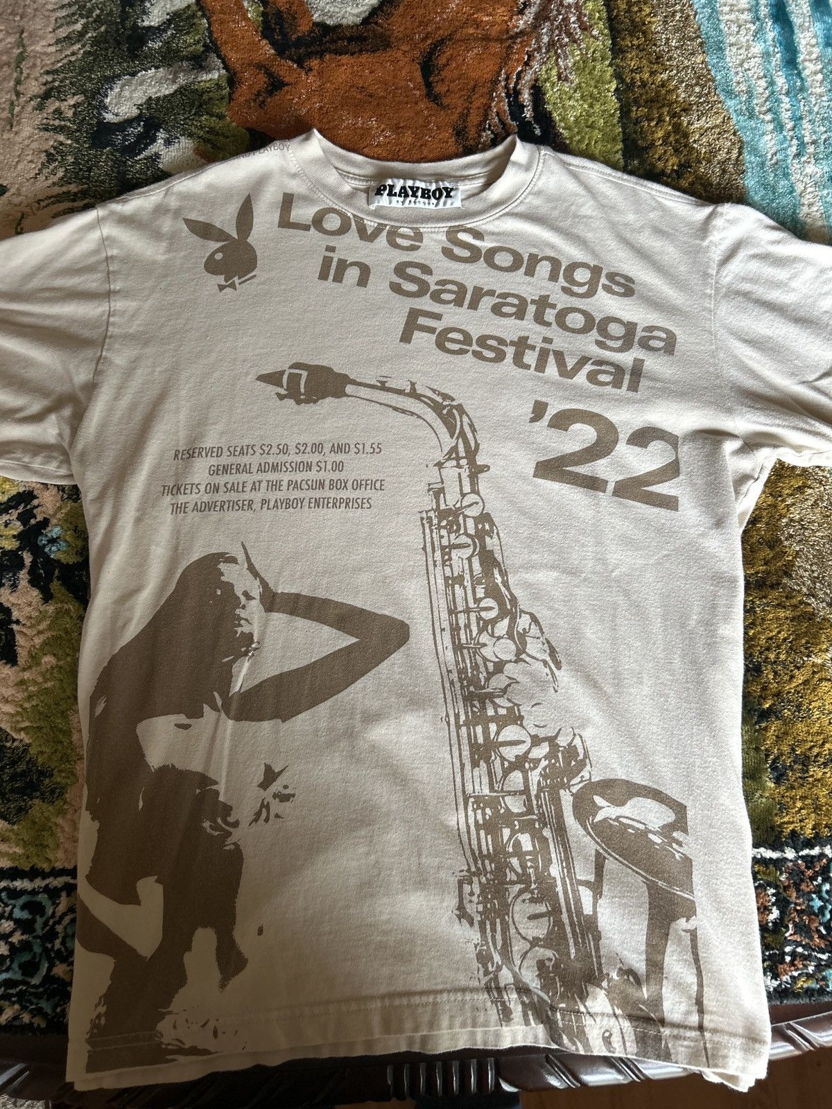 Playboy × Vintage Vintage Playboy Song Festival T-Shirt Size US M / EU 48-50 / 2 - 1 Thumbnail